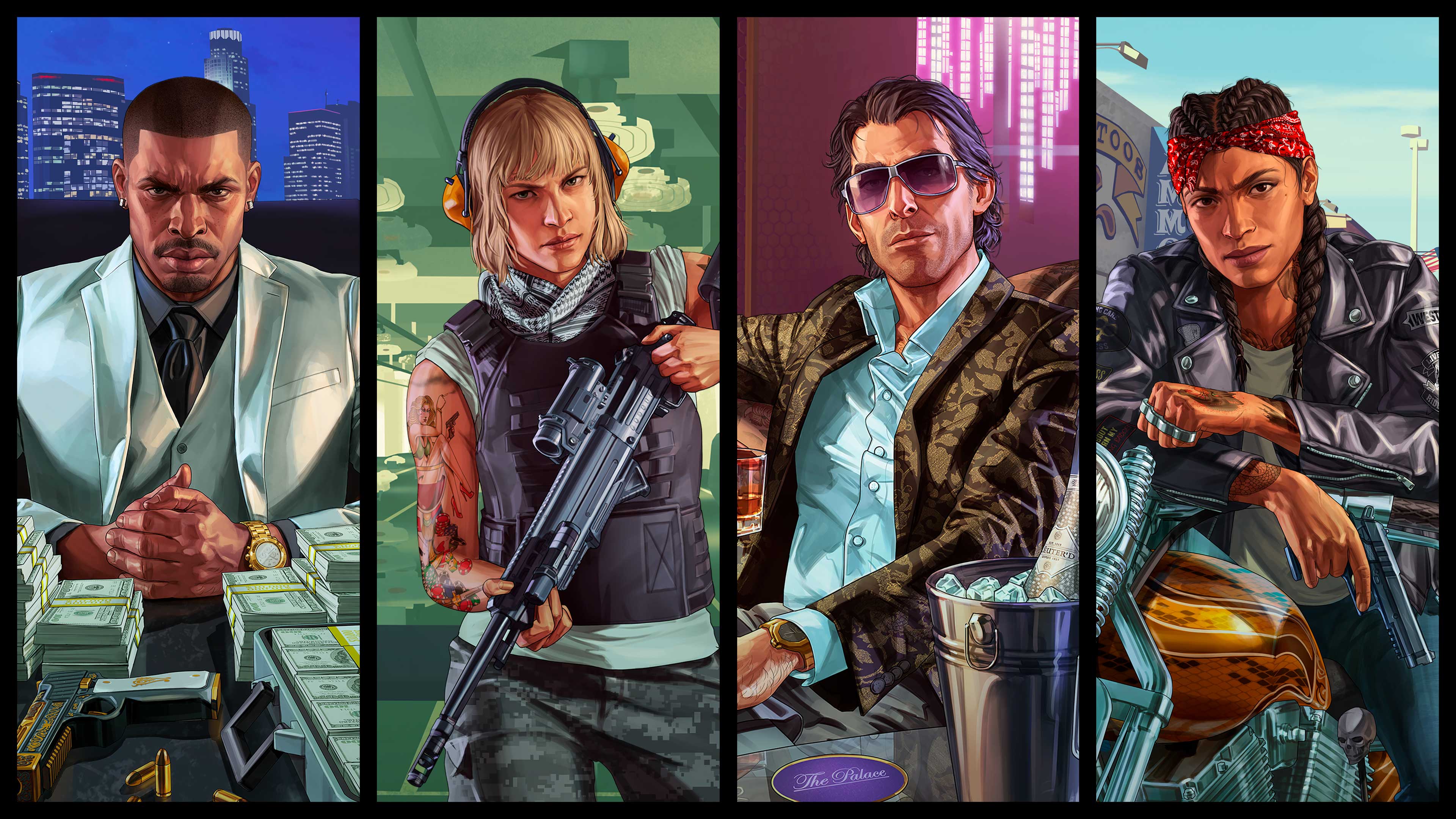 Criminal Career Artwork of Criminal Careers in GTA Online.