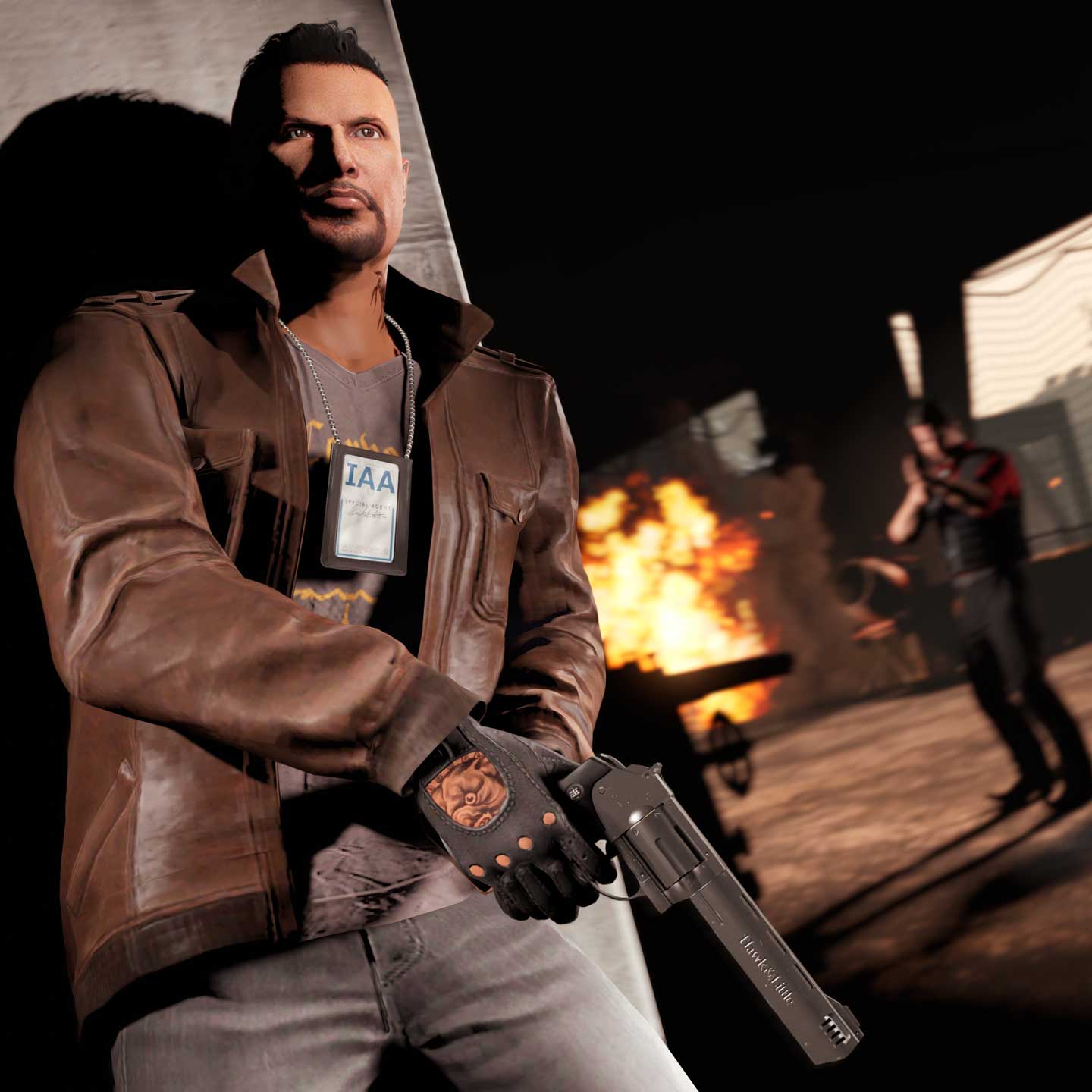 Operation Paper Trail Screenshot of an IAA GTA Online character featuring the Criminal Enteprises - Operation Paper Trail.