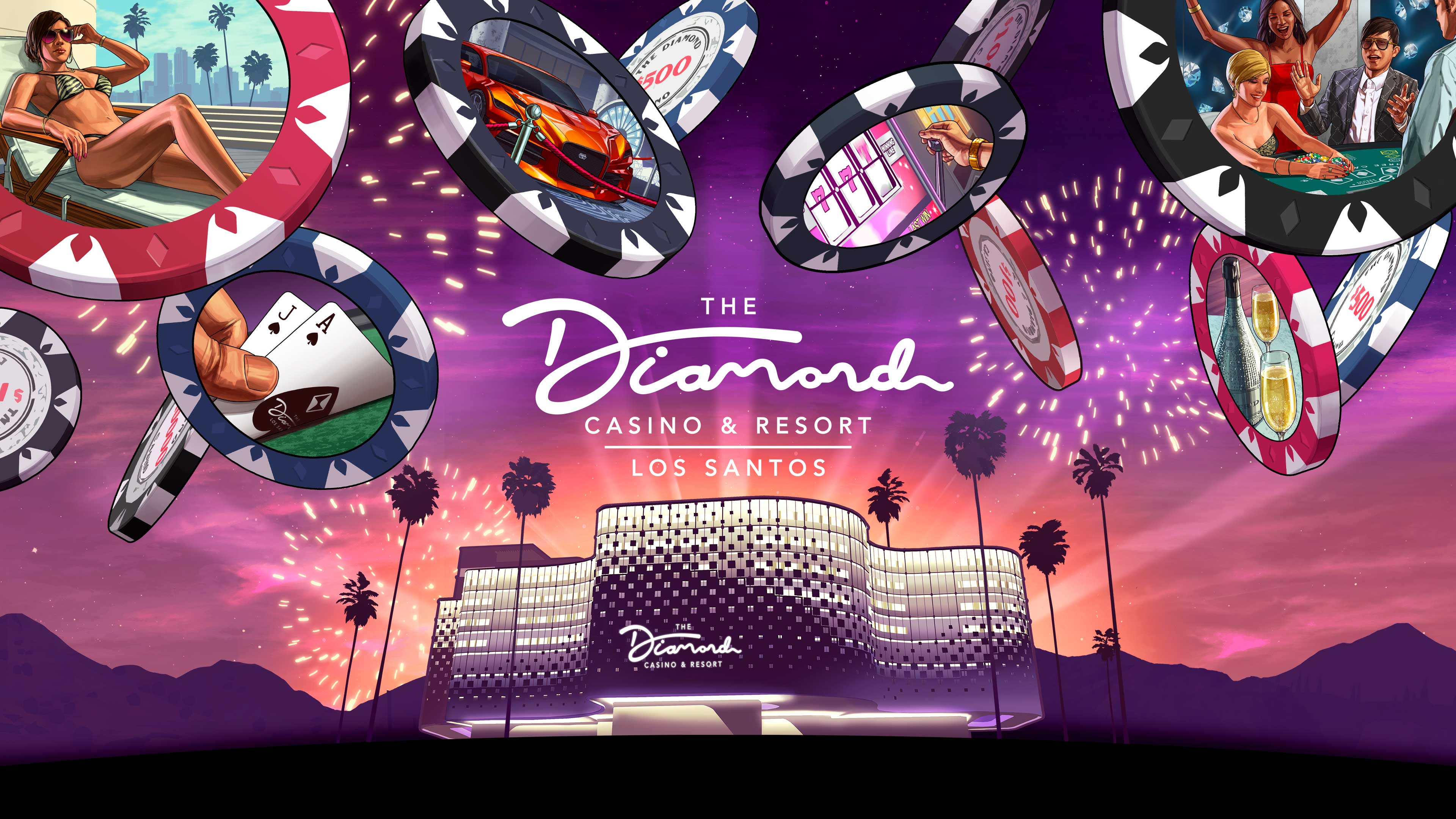 GTA Online: The Diamond Casino & Resort Artwork of GTA Online: The Diamond Casino & Resort Content Update.