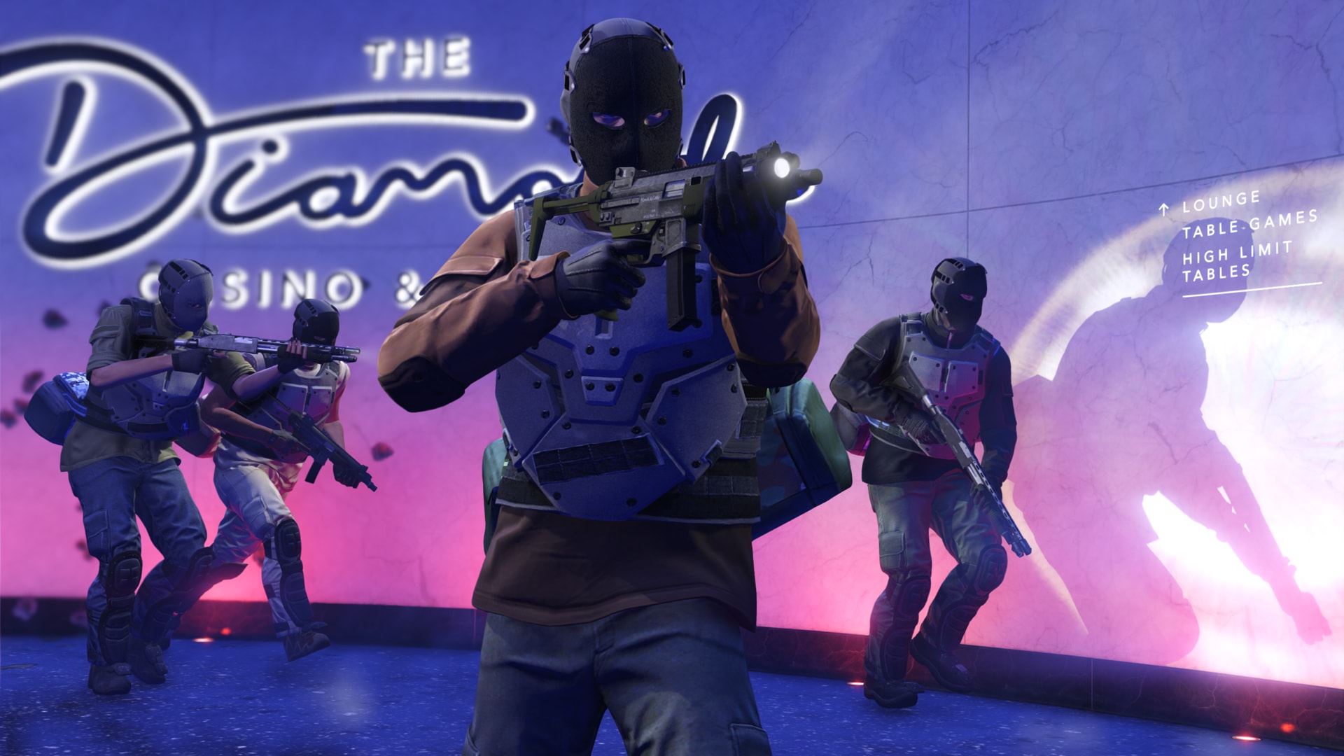GTA Online: The Diamond Casino Heist Artwork of GTA Online: The Diamond Casino Heist Content Update.