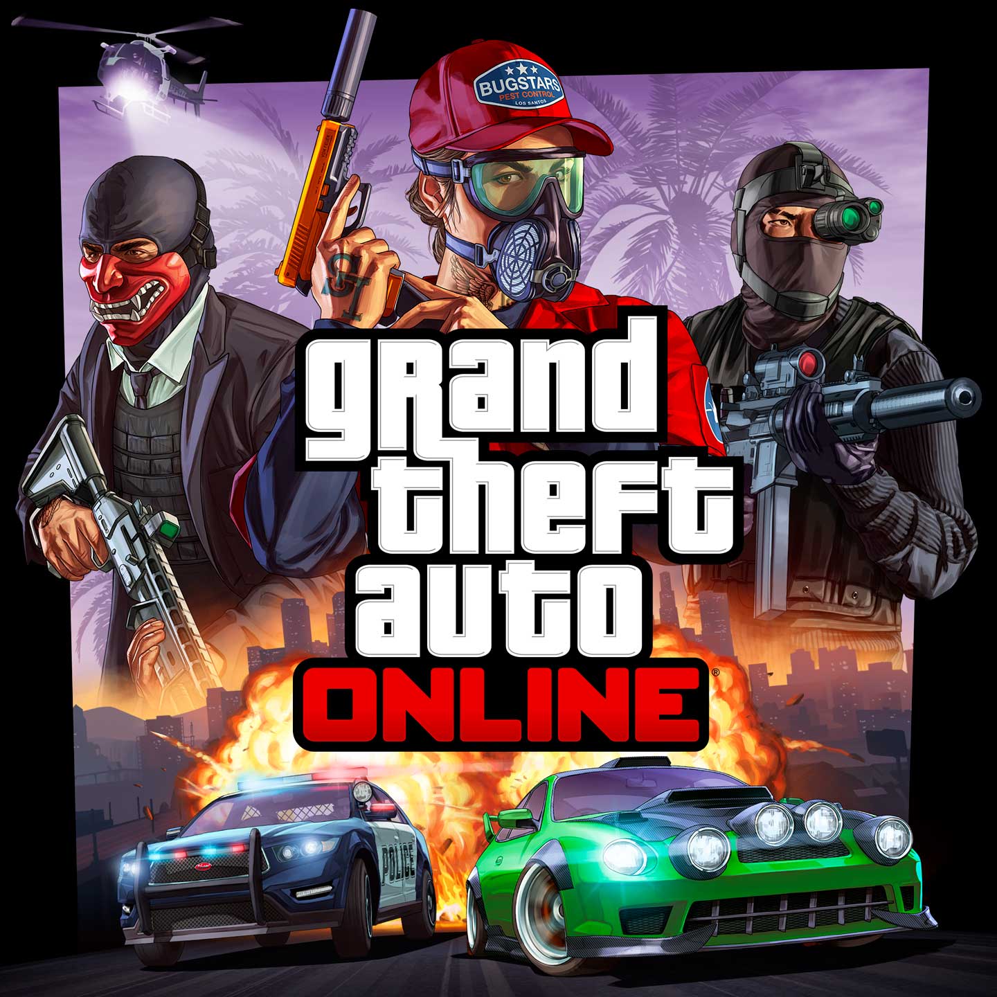 Grand Theft Auto Online Artwork of GTA Online - Grand Theft Auto Online.