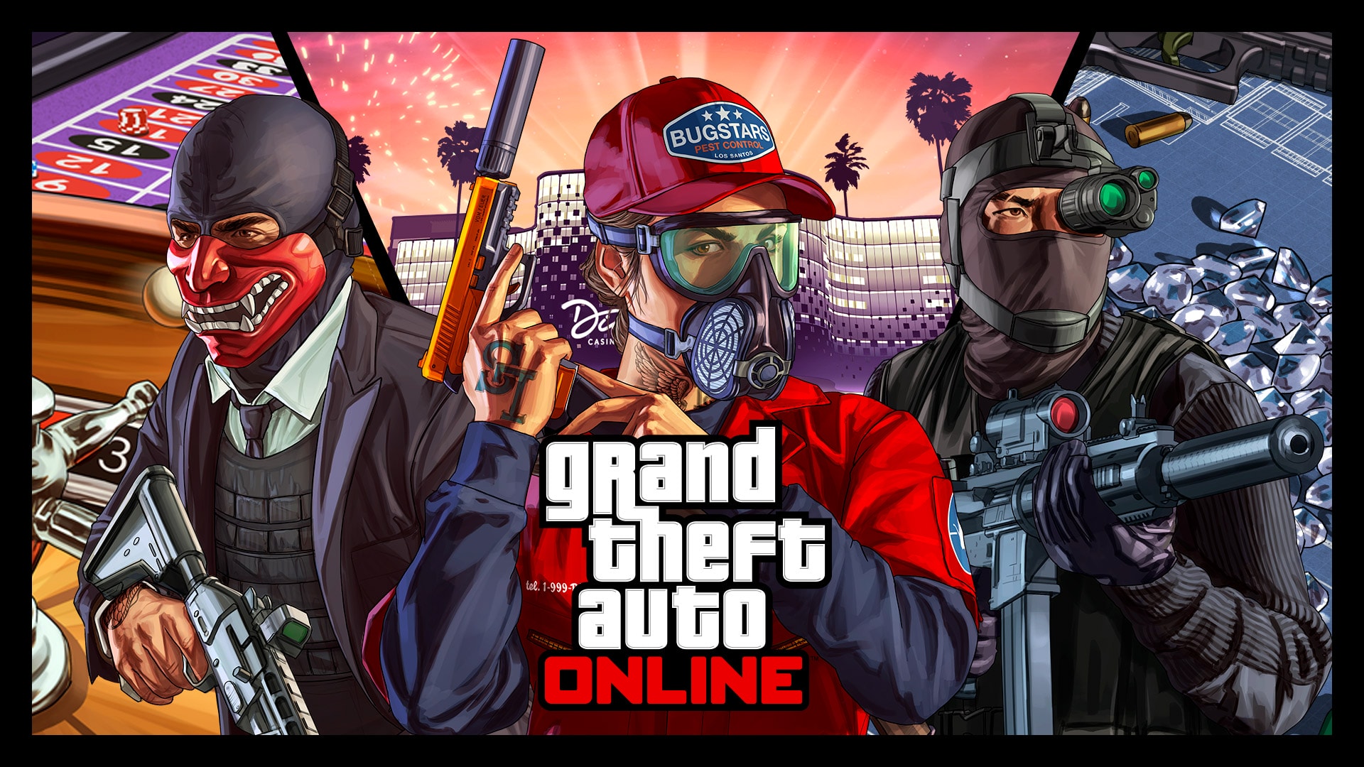 Grand Theft Auto Online Artwork of GTA Online - Grand Theft Auto Online.