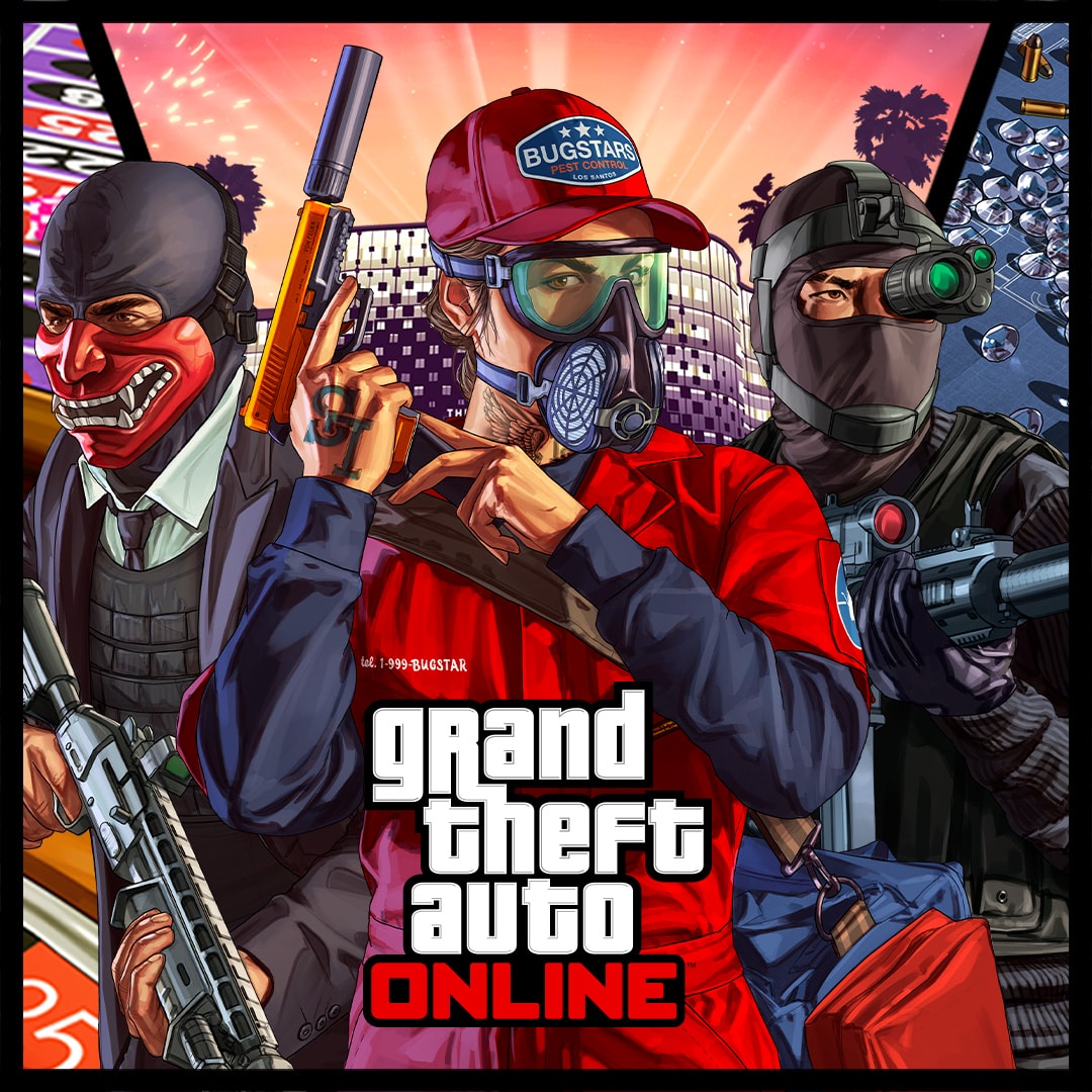 Grand Theft Auto Online Artwork of GTA Online - Grand Theft Auto Online.