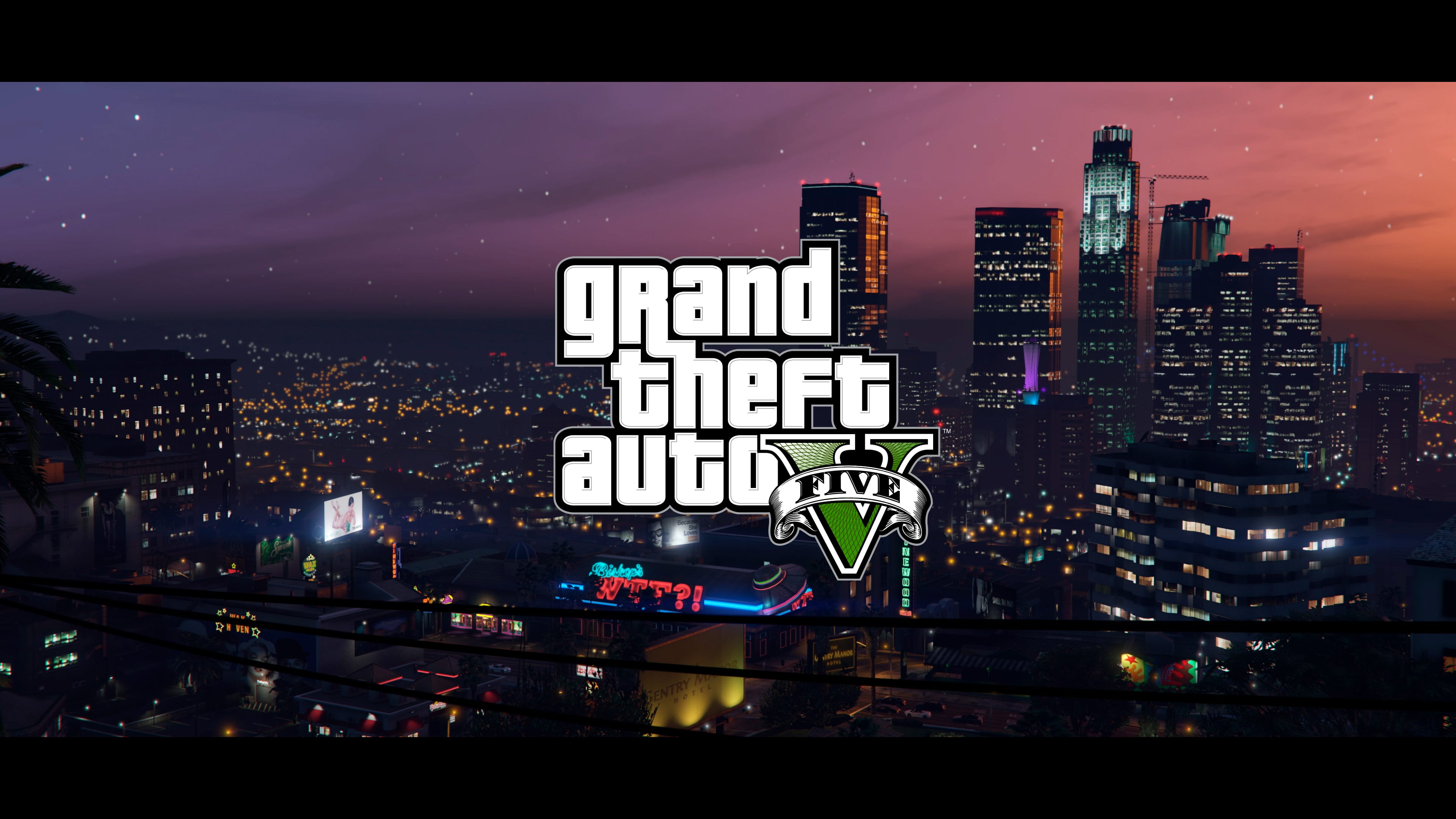 Artwork of GTAV - Grand Theft Auto V.