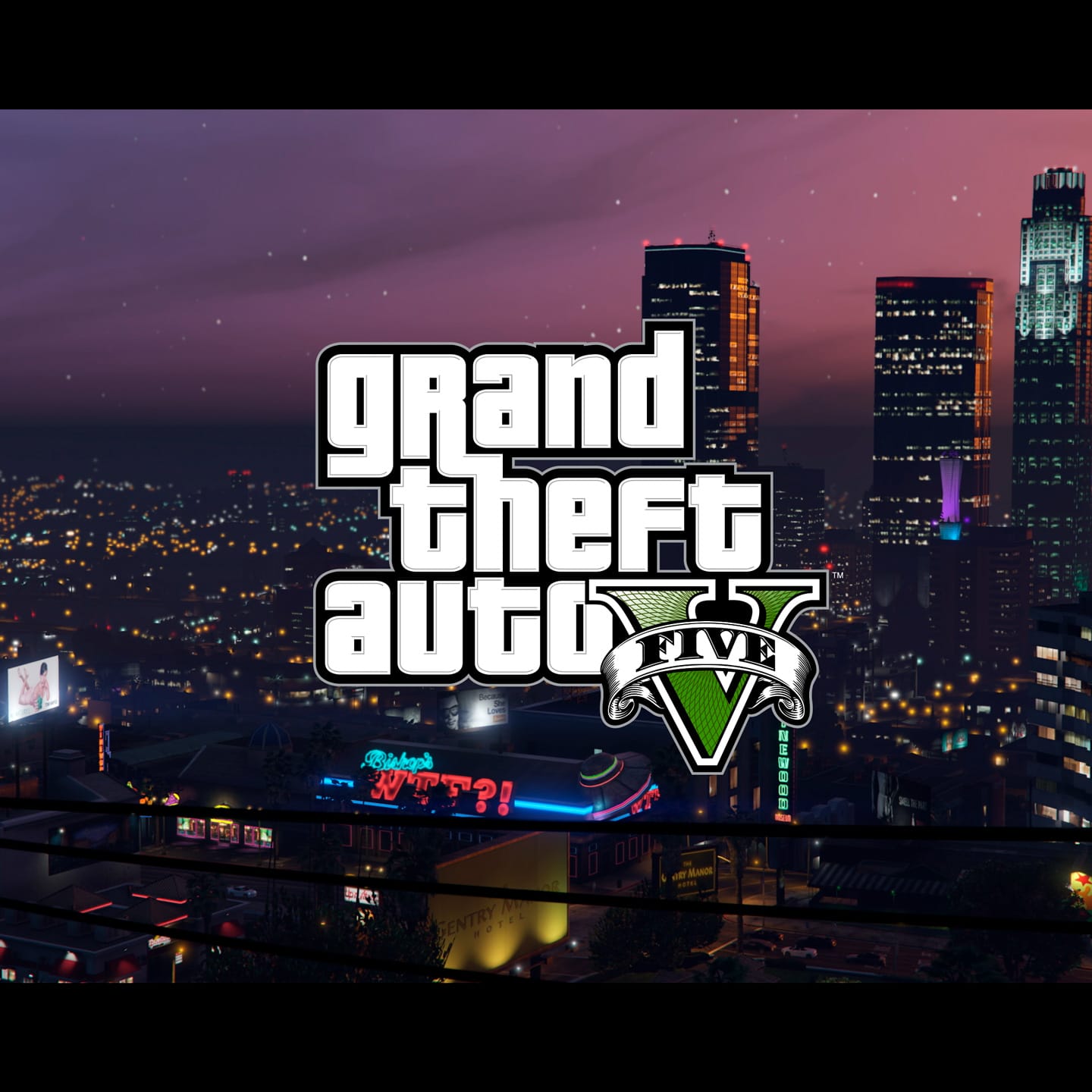 Artwork of GTAV - Grand Theft Auto V.