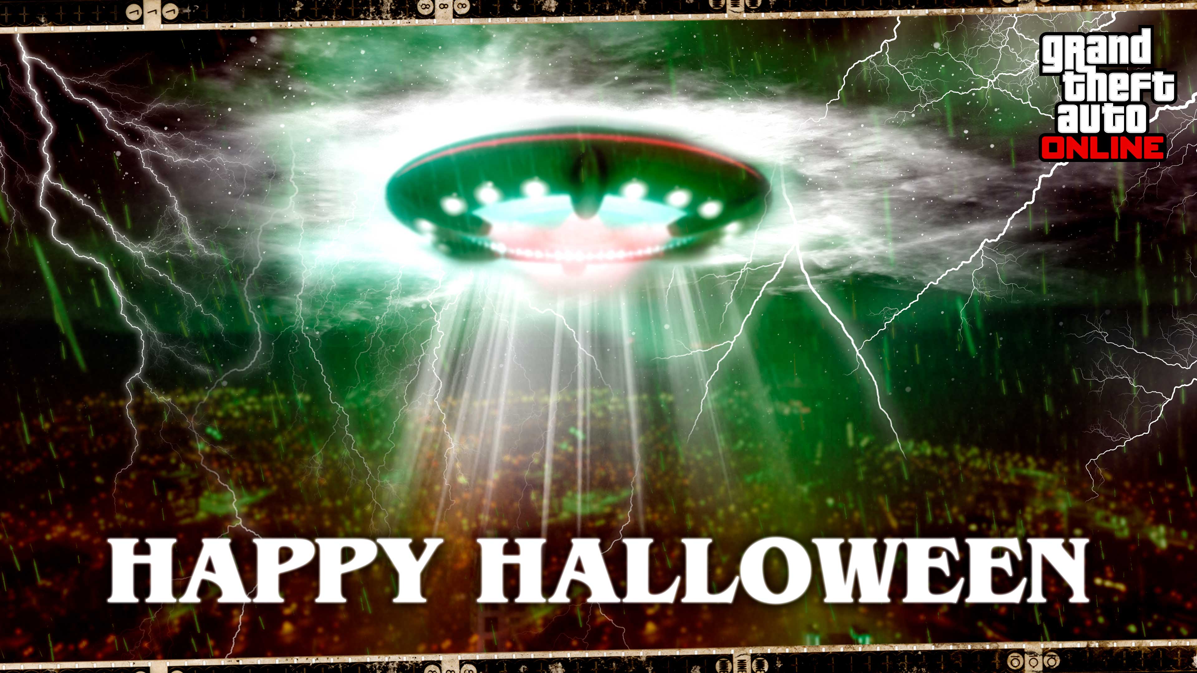 GTA Online – Halloween Poster for Happy Halloween in GTA Online.