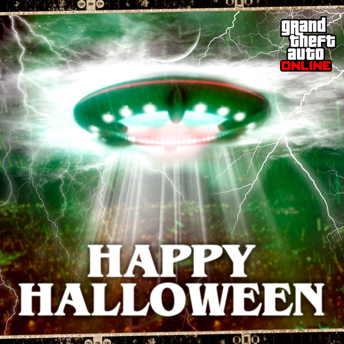GTA Online – Halloween Poster for Happy Halloween in GTA Online.