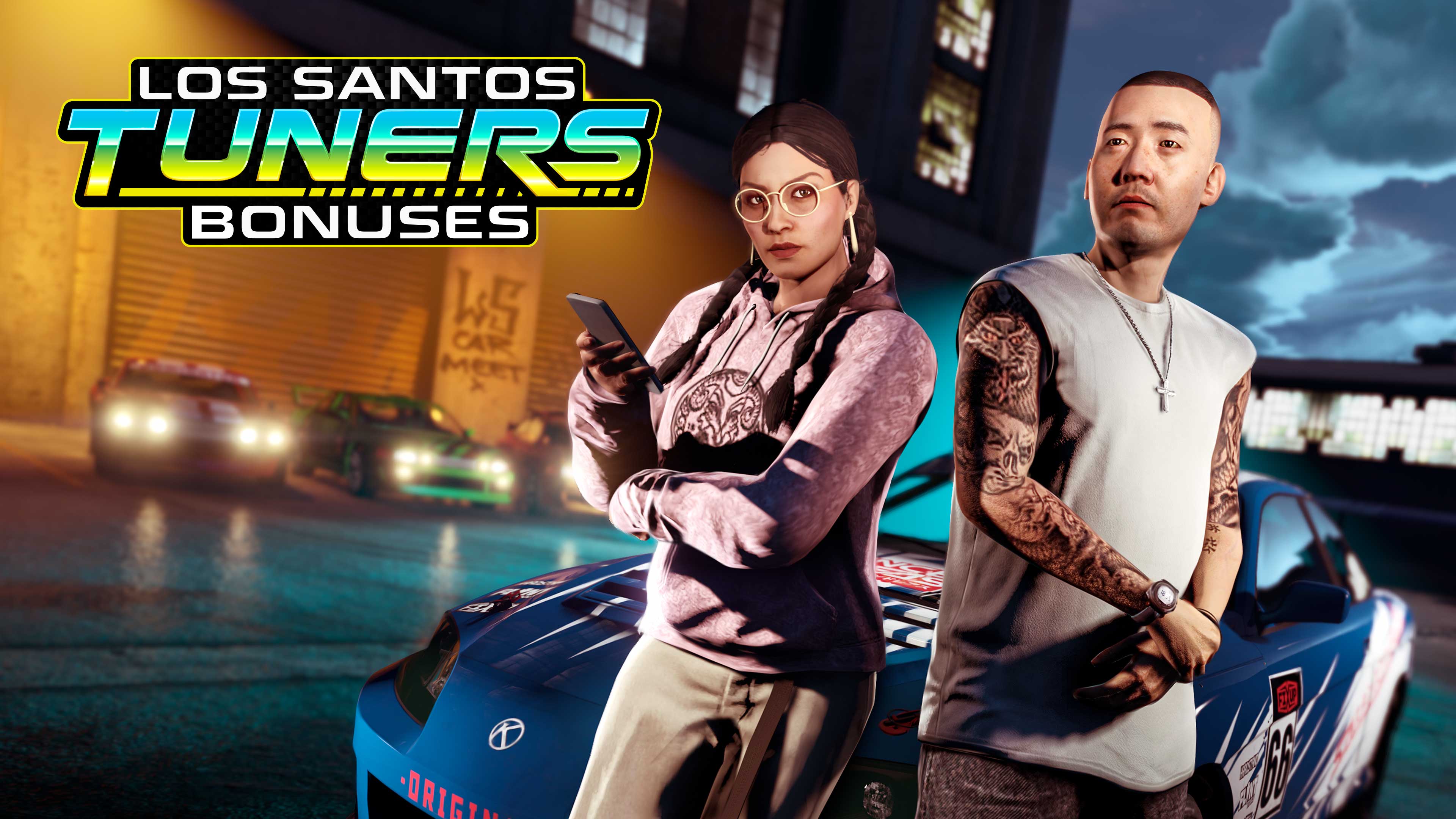 Poster for Los Santos Tuners Bonuses.