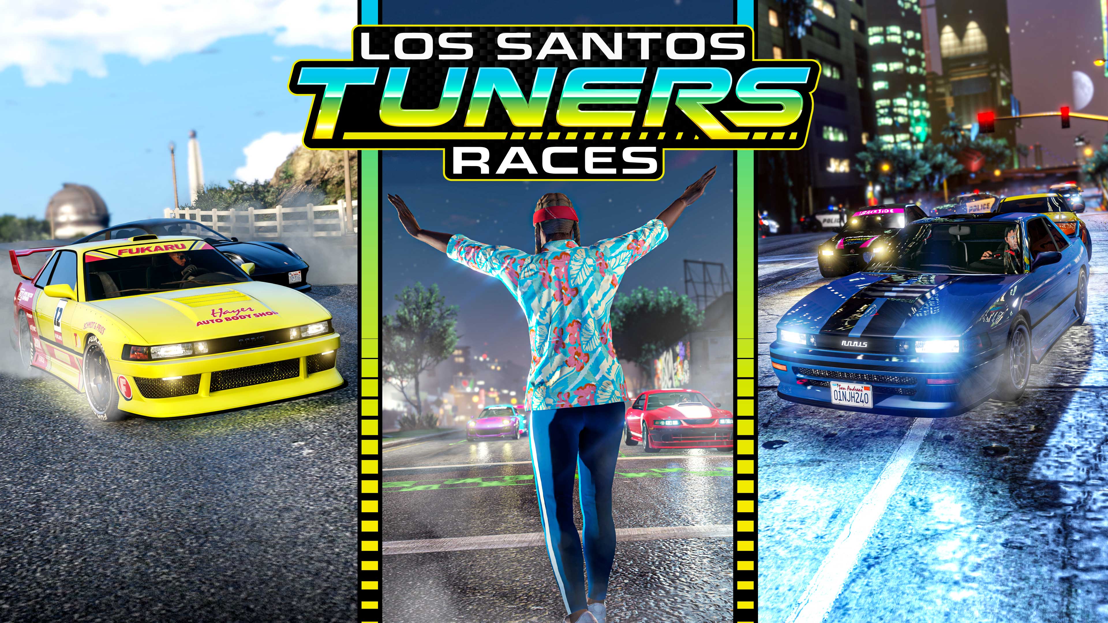 Los Santos Tuners Races Poster for Los Santos Tuners Races.
