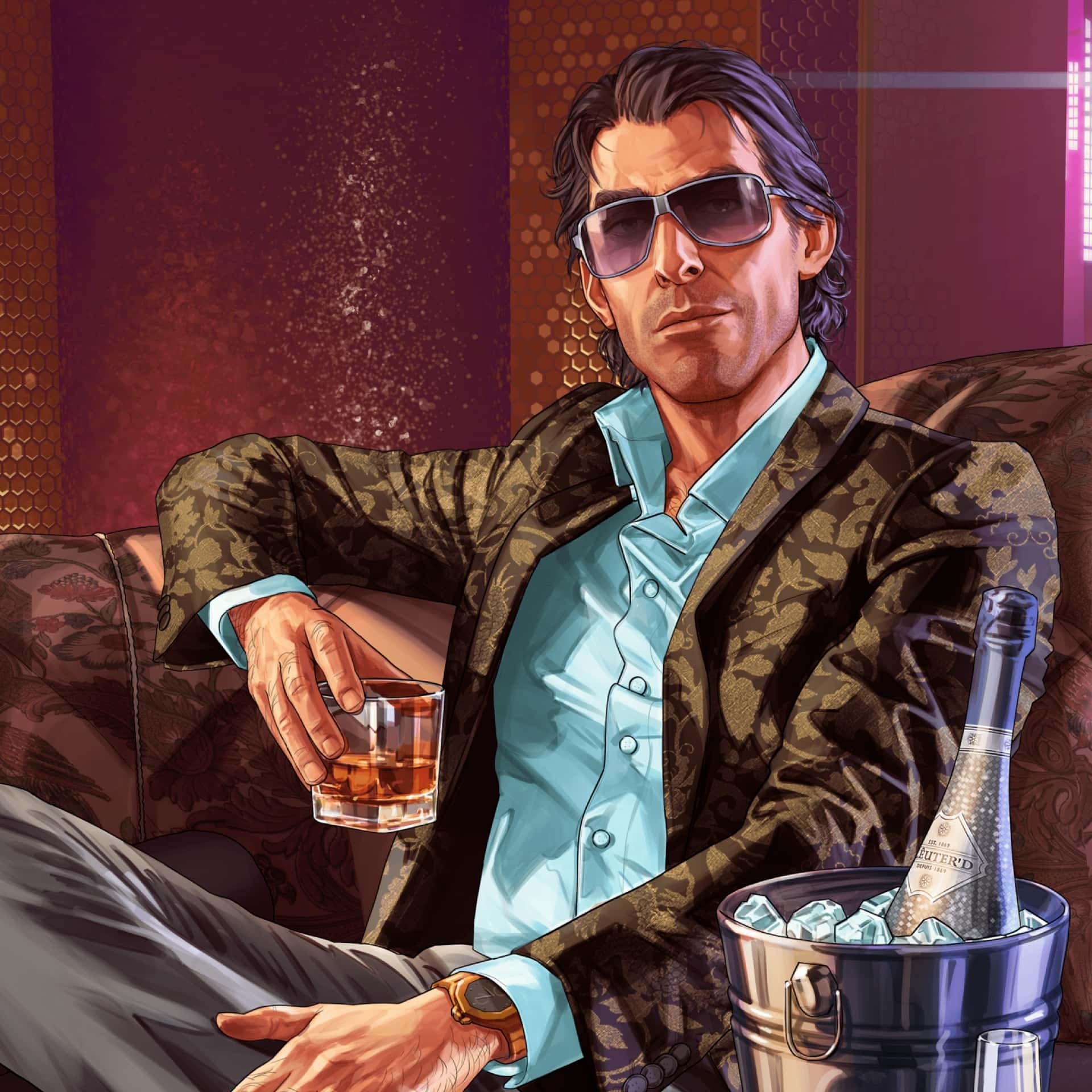 Nightclub Owner Criminal Career Artwork of Nightclub Owner Criminal Career.