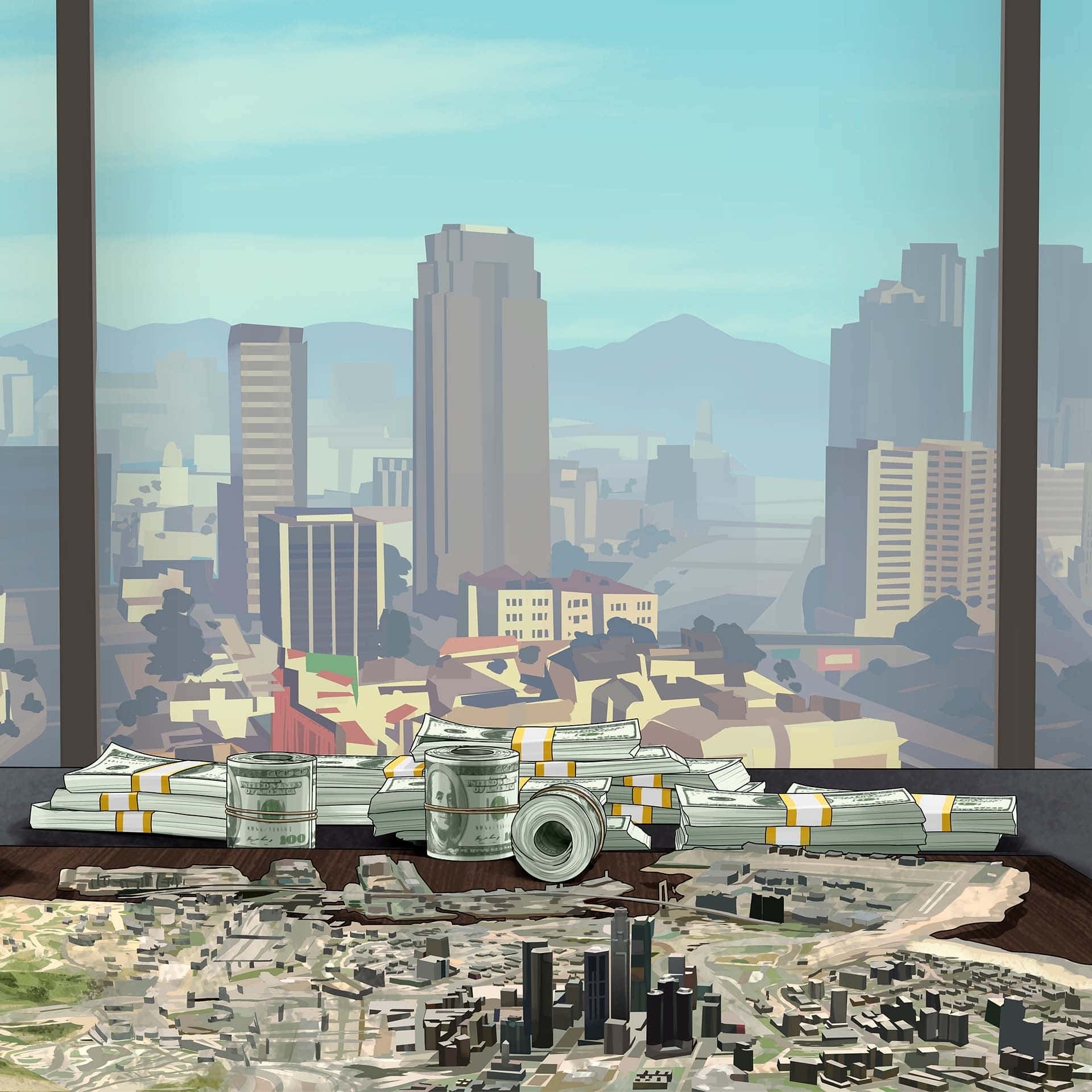 Properties Guide Artwork Artwork of Properties guide for GTA Online.