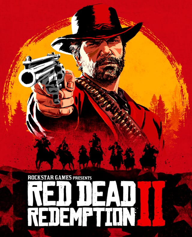 Official artwork of Red Dead Redemption 2.