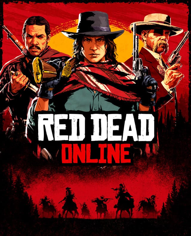 Official artwork of Red Dead Online.