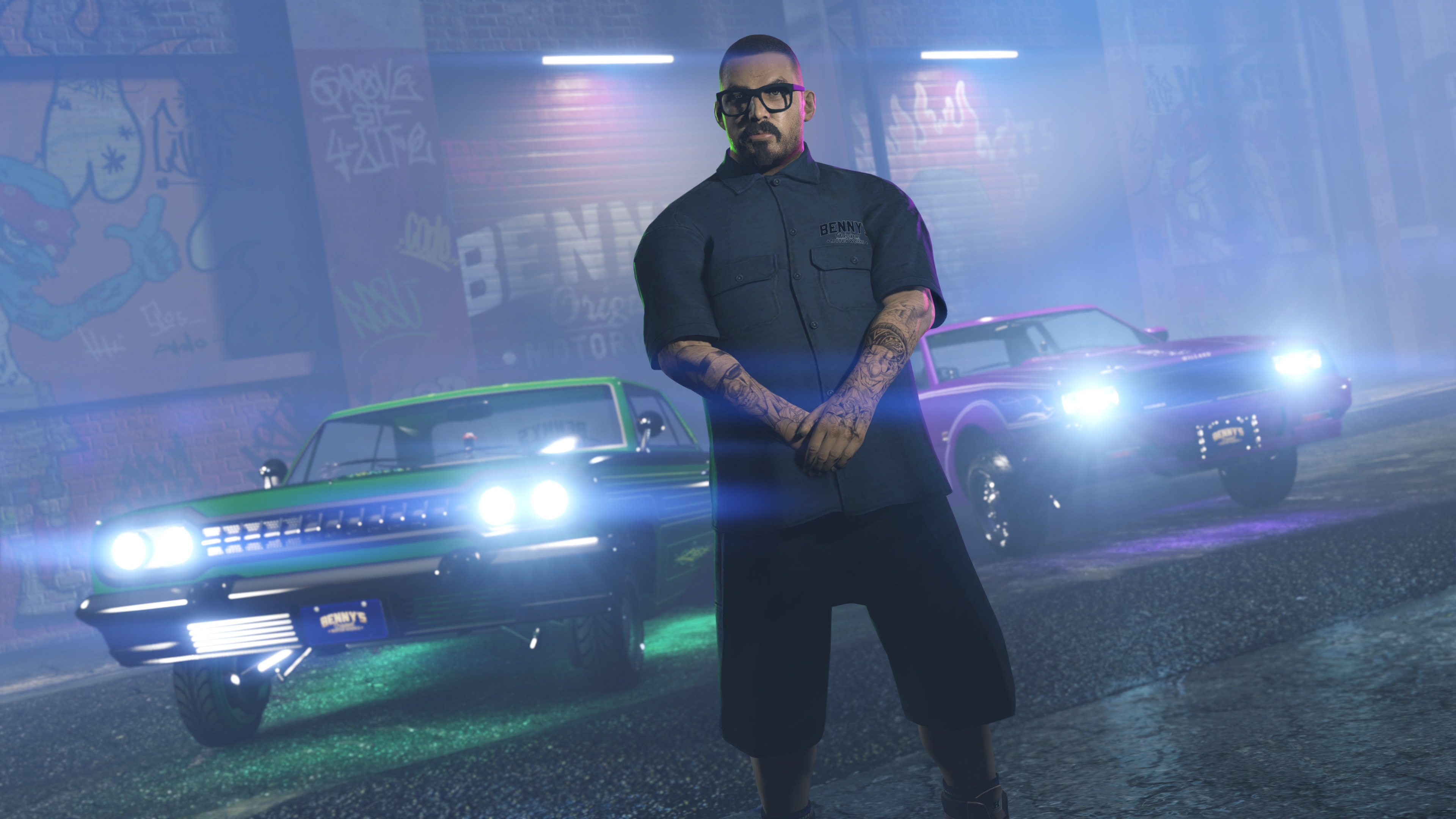 GTA Online – Vehicles Guide Promotional screenshot for the Vehicles Guide in GTA Online.