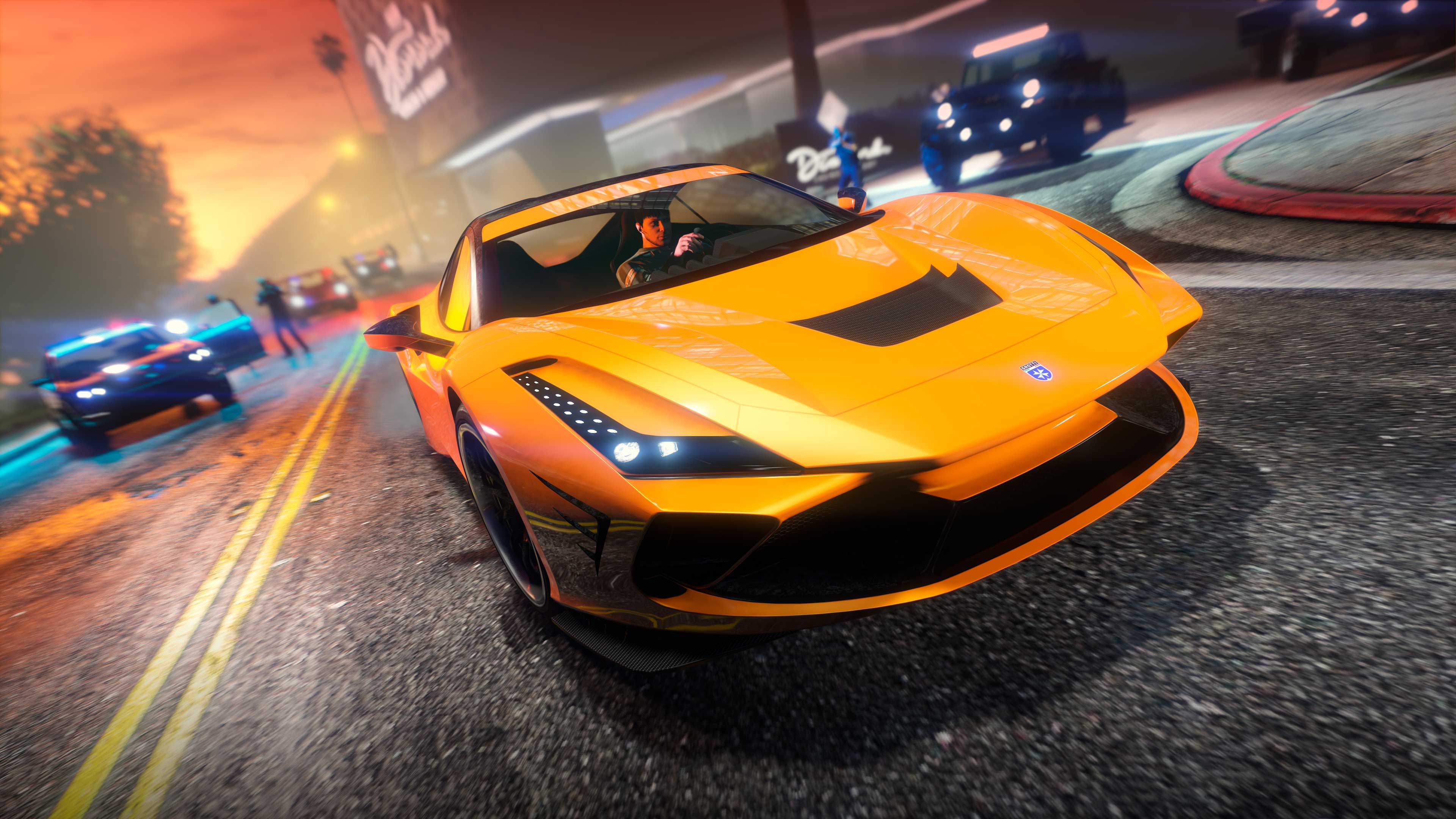 GTA Online Screenshot of a vehicle in GTA Online.