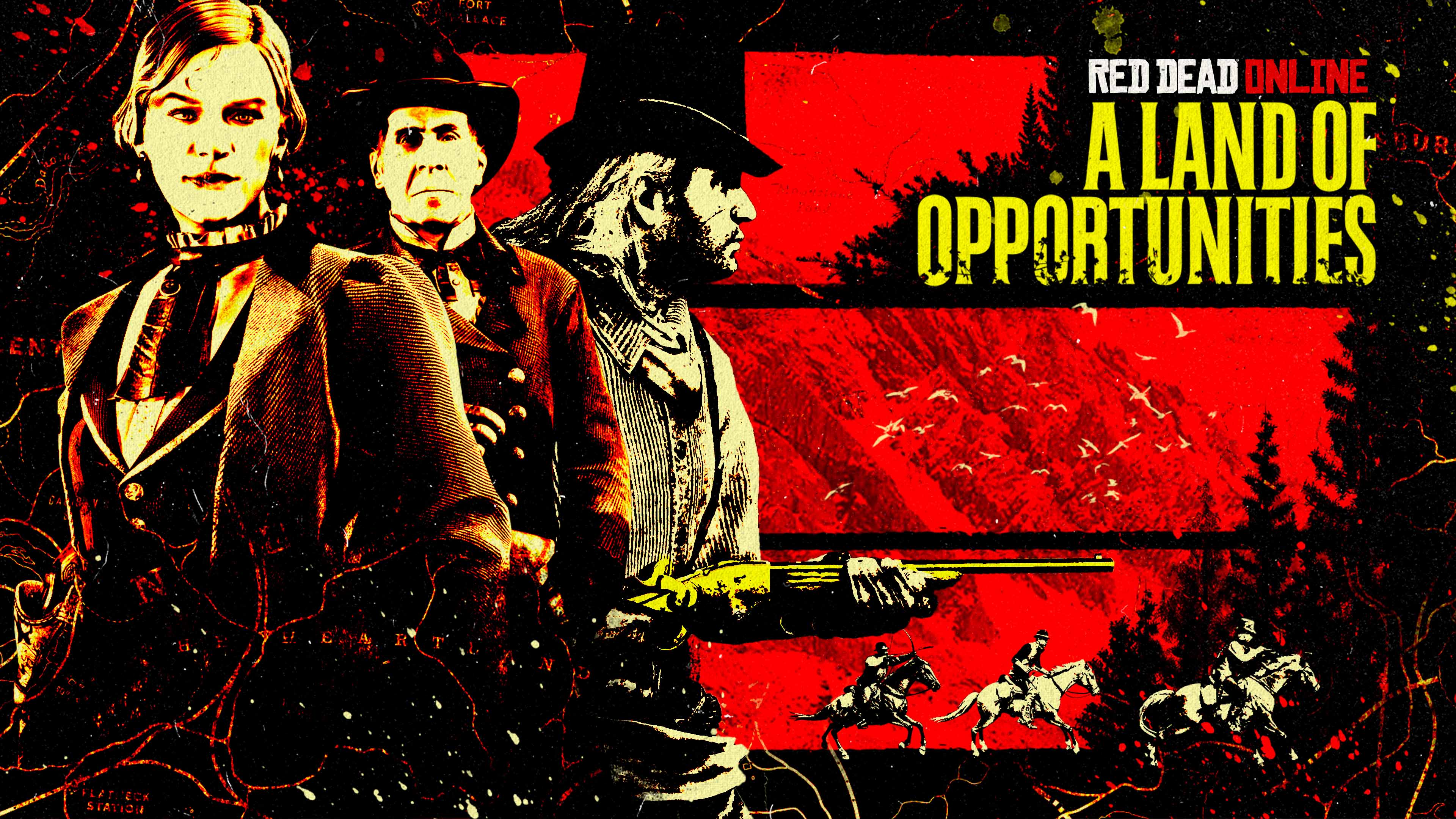 Poster for A Land of Opportunities Mission.