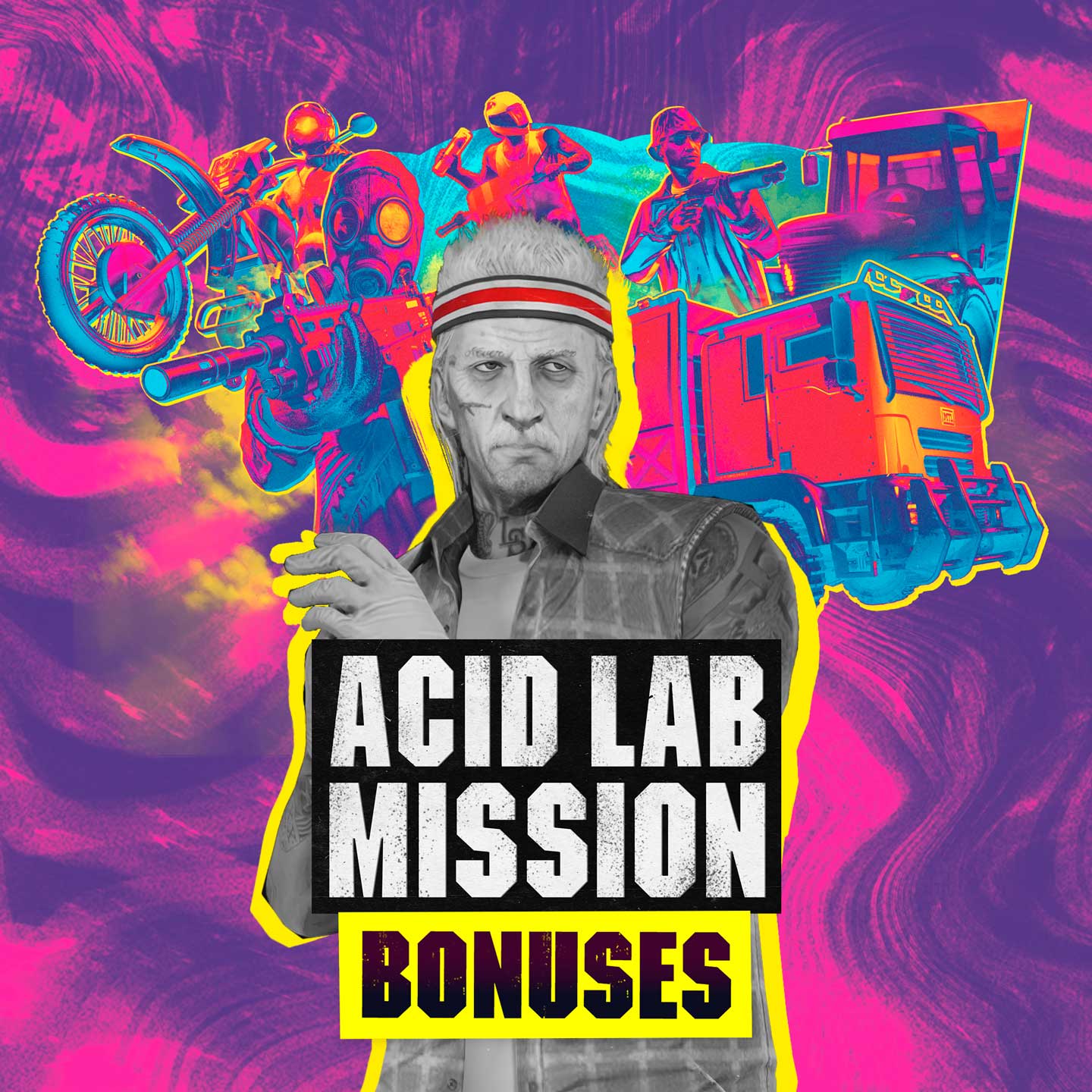 Acid Lab Bonuses Promotional poster for Acid Lab Bonuses.