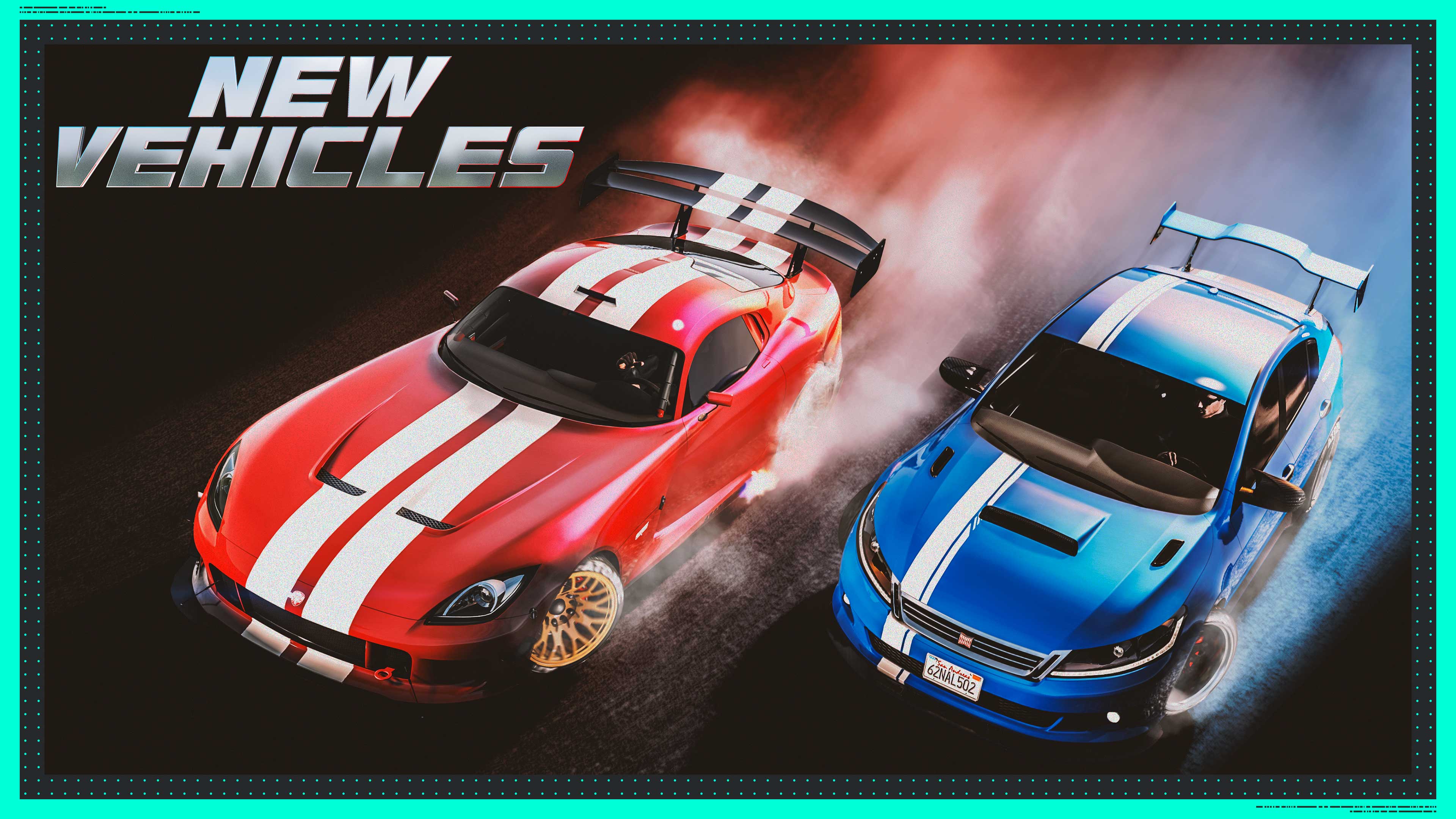 Agents of Sabotage Promotional poster for new Agents of Sabotage vehicles in GTA Online.