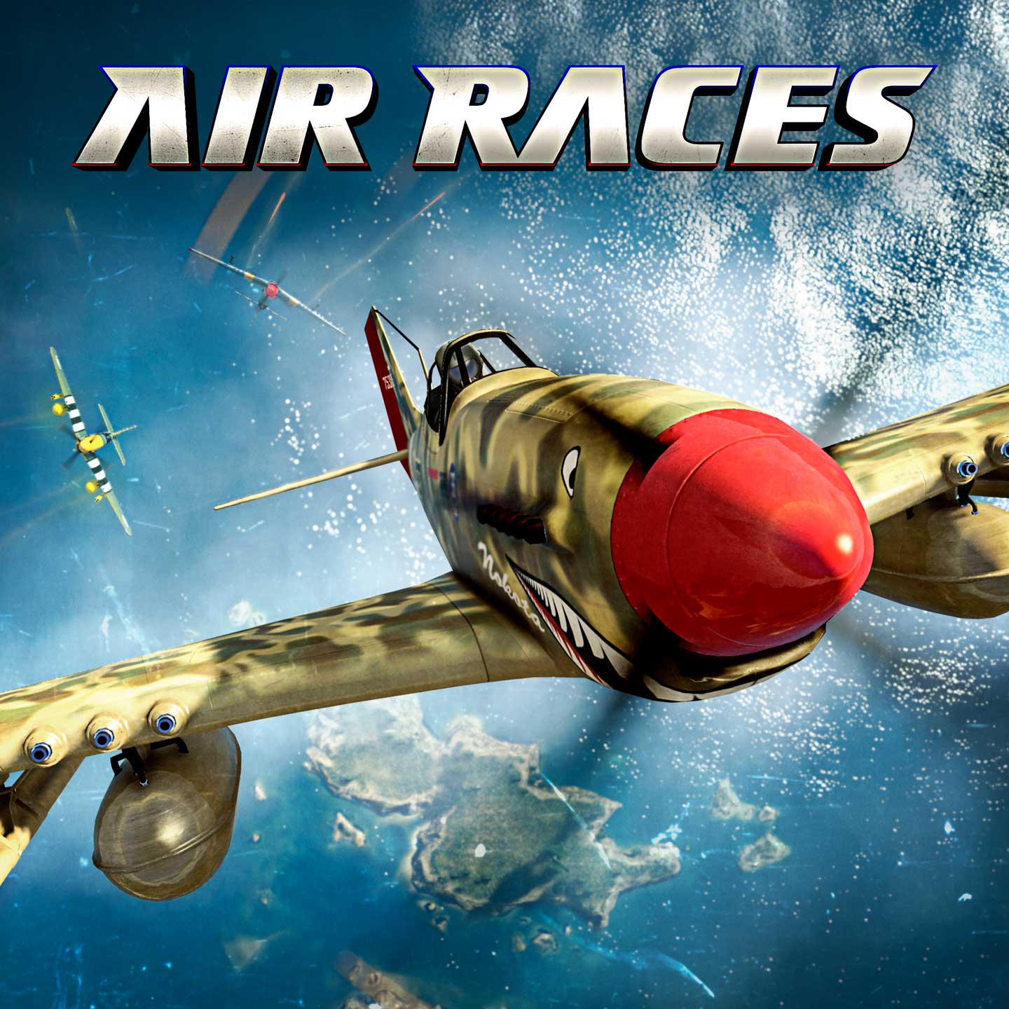 Air Race Promotional poster for Air Races in GTA Online.