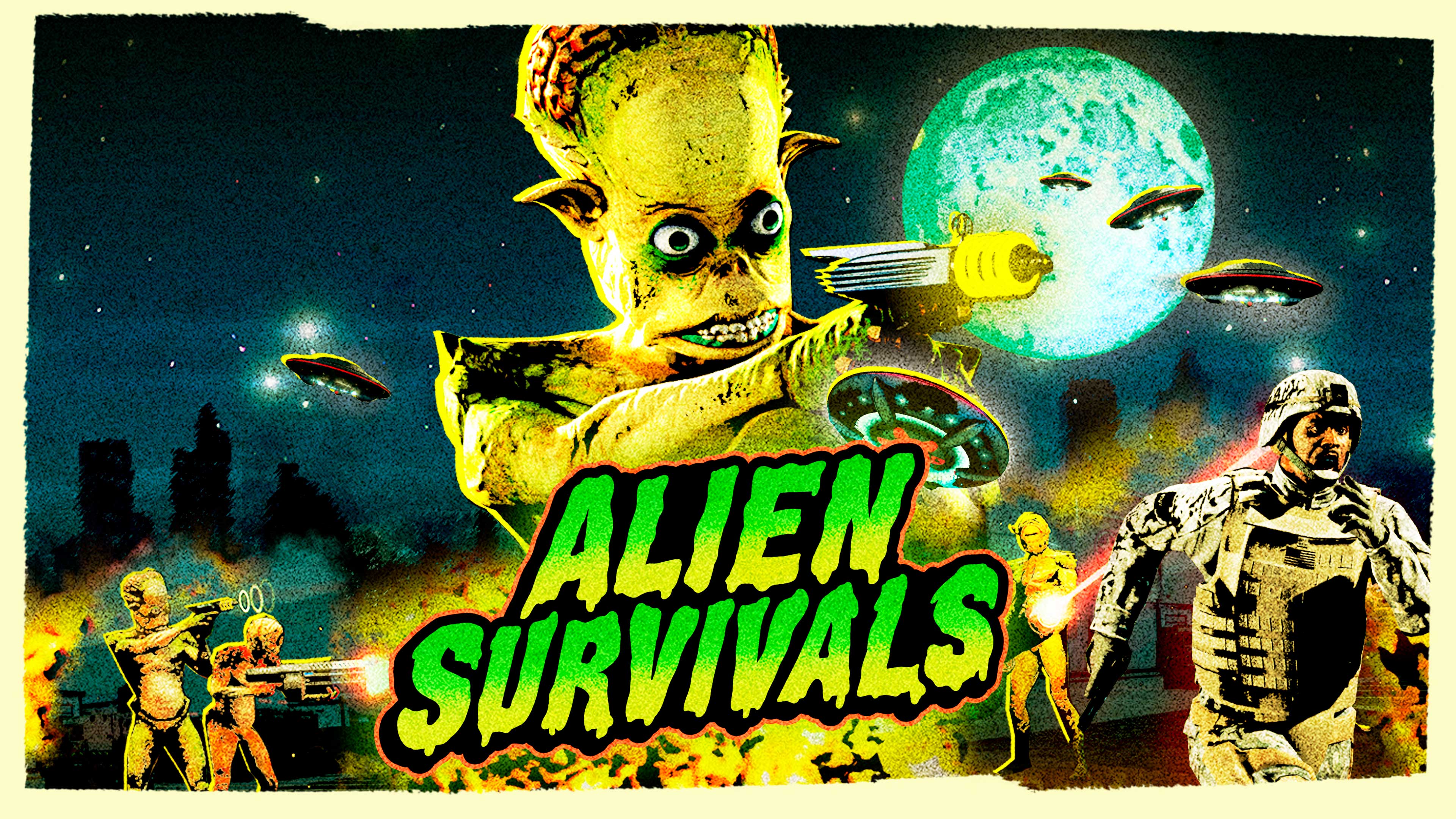 Alien Survivals Poster for Alien Survivals in GTA Online.