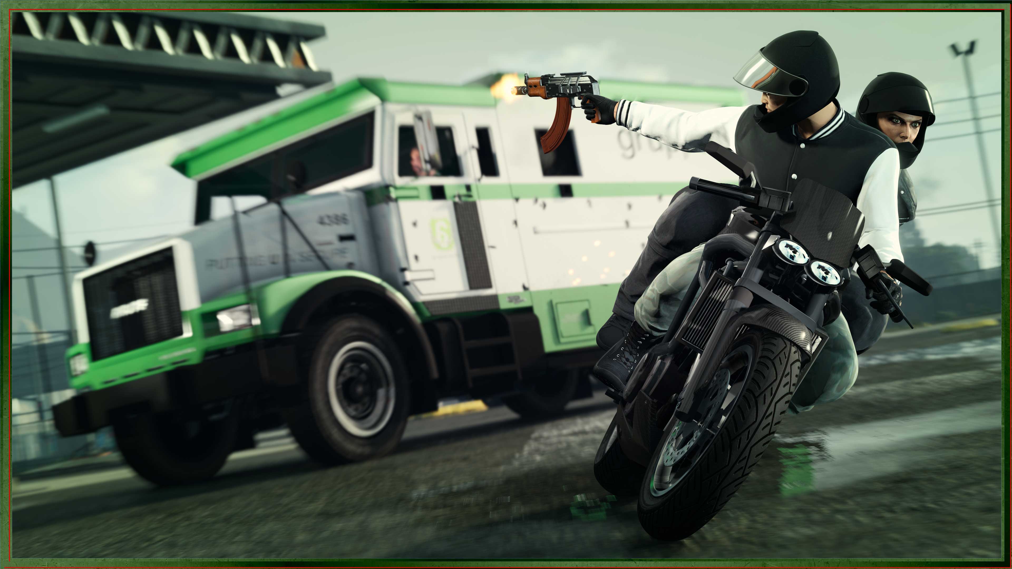 Armored Van Robbery
