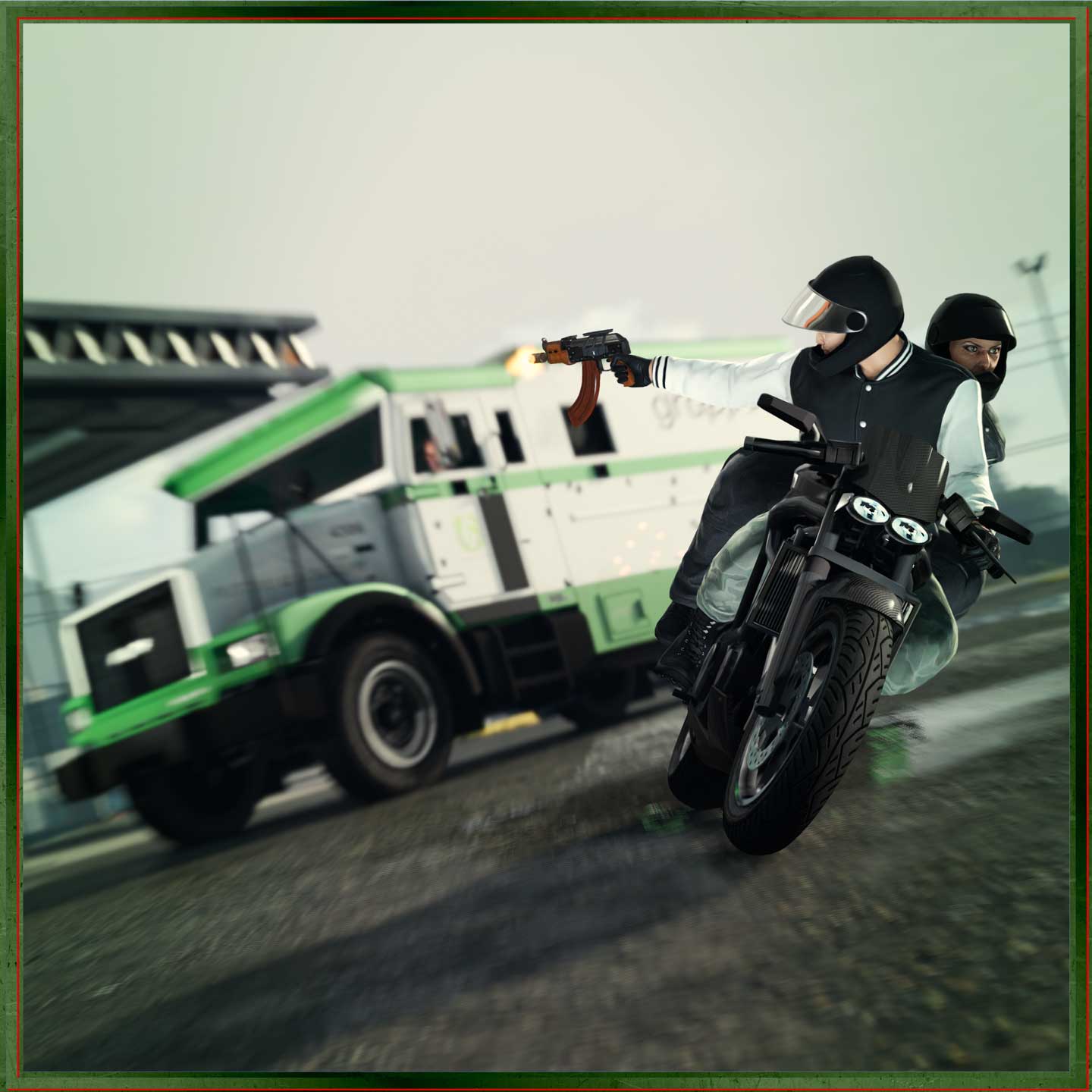 Armored Van Robbery