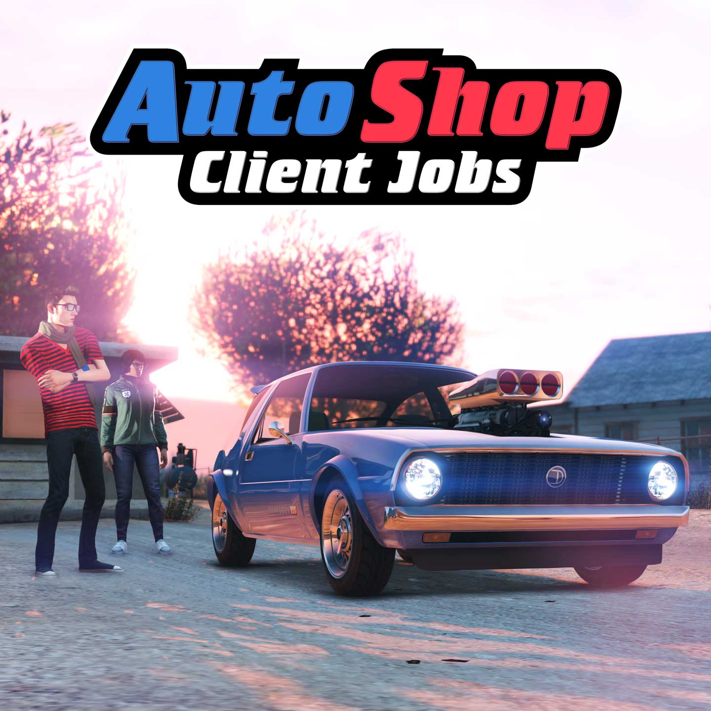 Auto Shop Client Job Poster for Auto Shop Client Jobs in GTA Online.