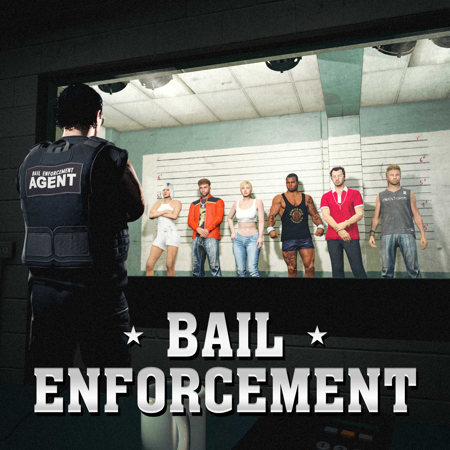 Bottom Dollar Bounties Promotional picture for GTA Online: Bottom Dollar Bounties.