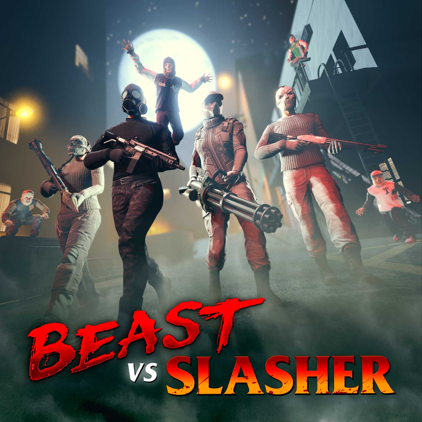 Beast vs Slasher Adversary Mode Poster for Beast vs Slasher Adversary Mode.