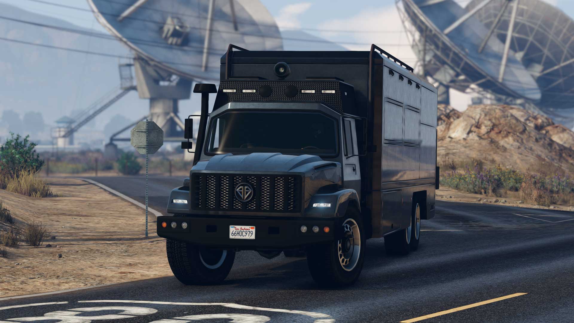 Benefactor Terrorbyte Screenshot of a Benefactor Terrorbyte in GTA Online.