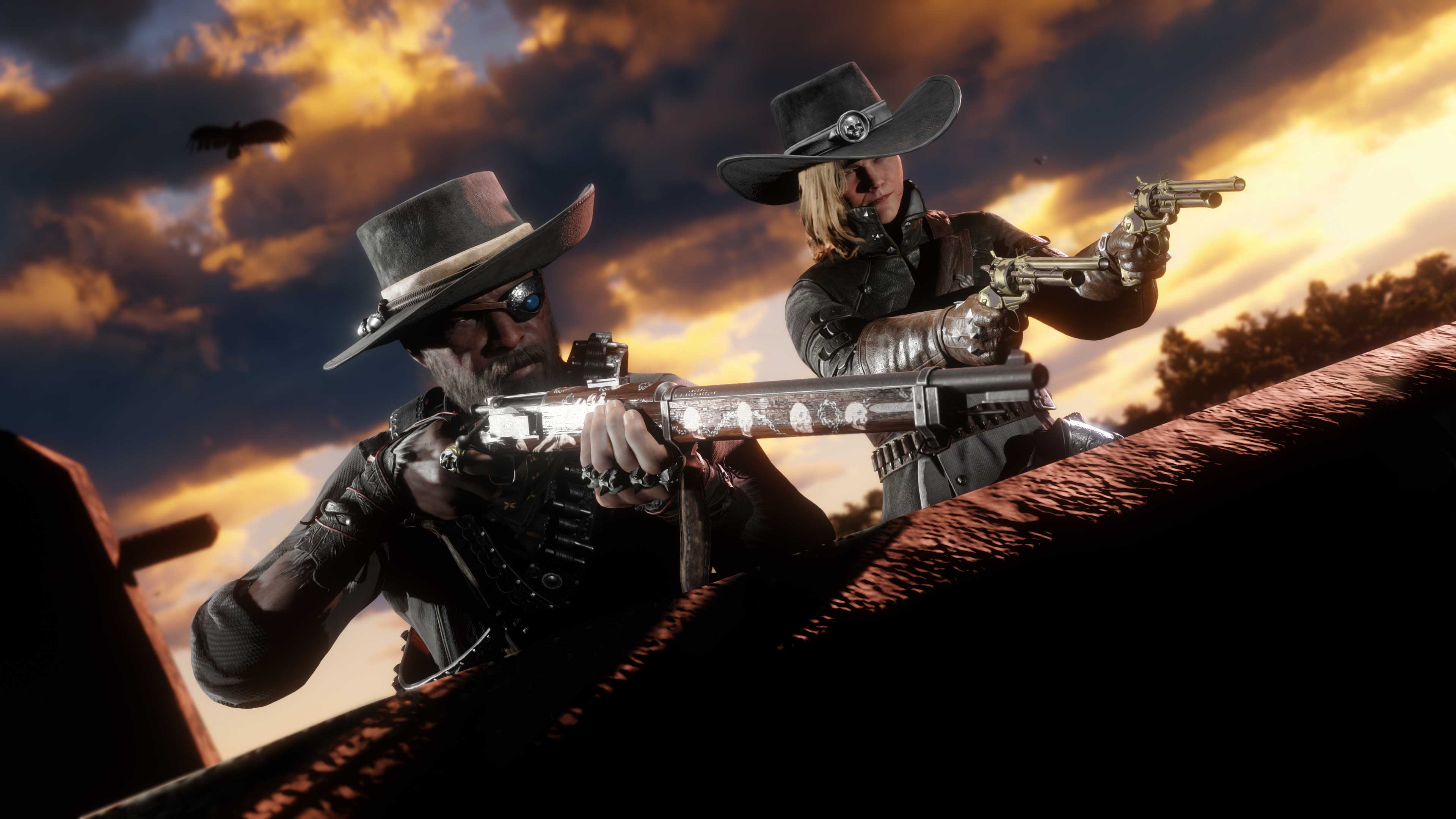 Screenshot of two Bounty Hunters during a Bounty Hunter Mission.