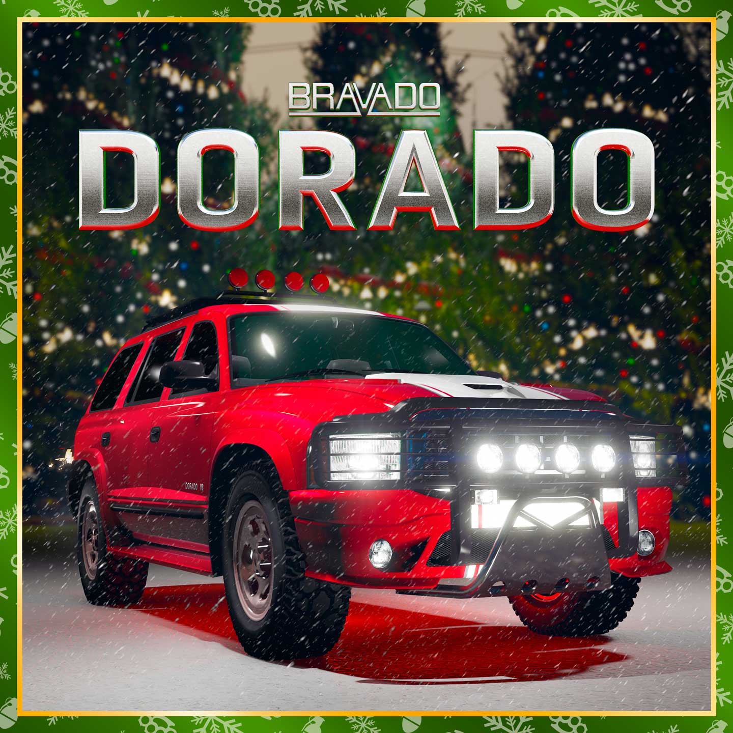 Bravado Dorado Promotional screenshot for Bravado Dorado vehicle in GTA Online.