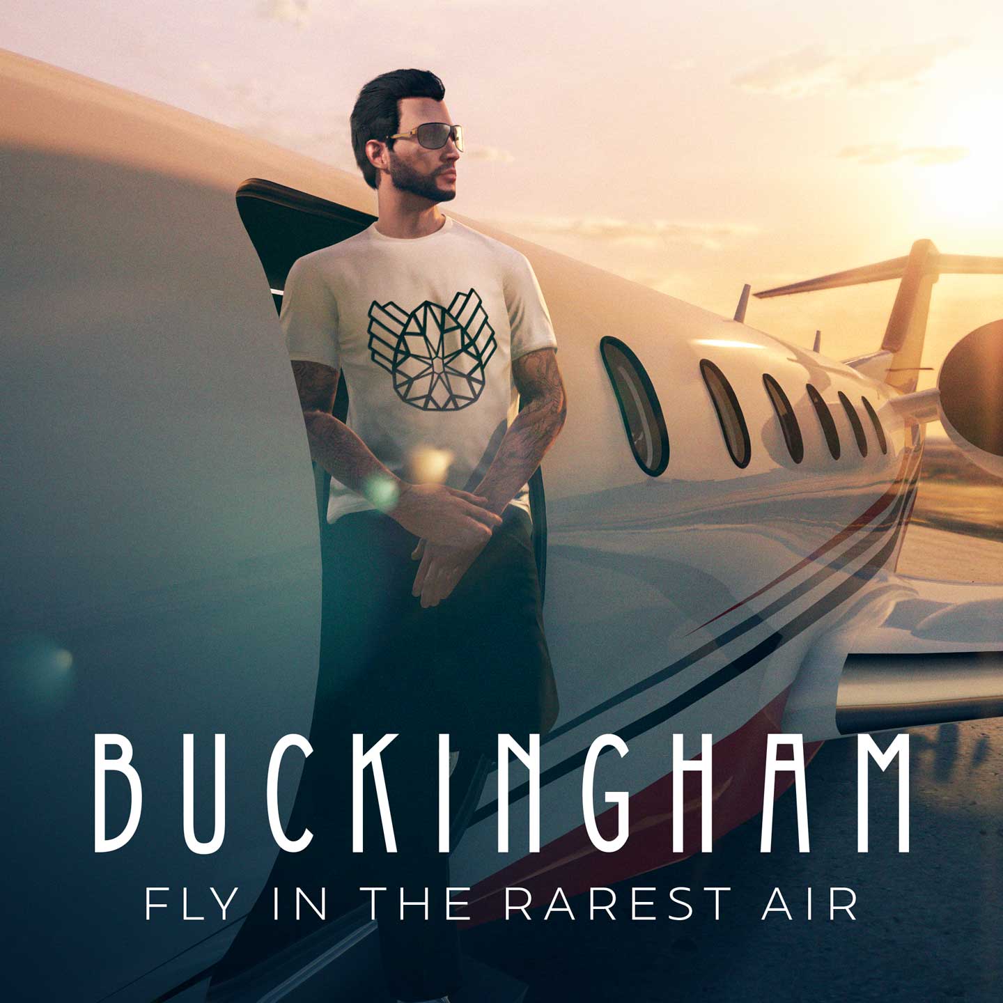 Promotional poster for Buckingham in GTA Online.