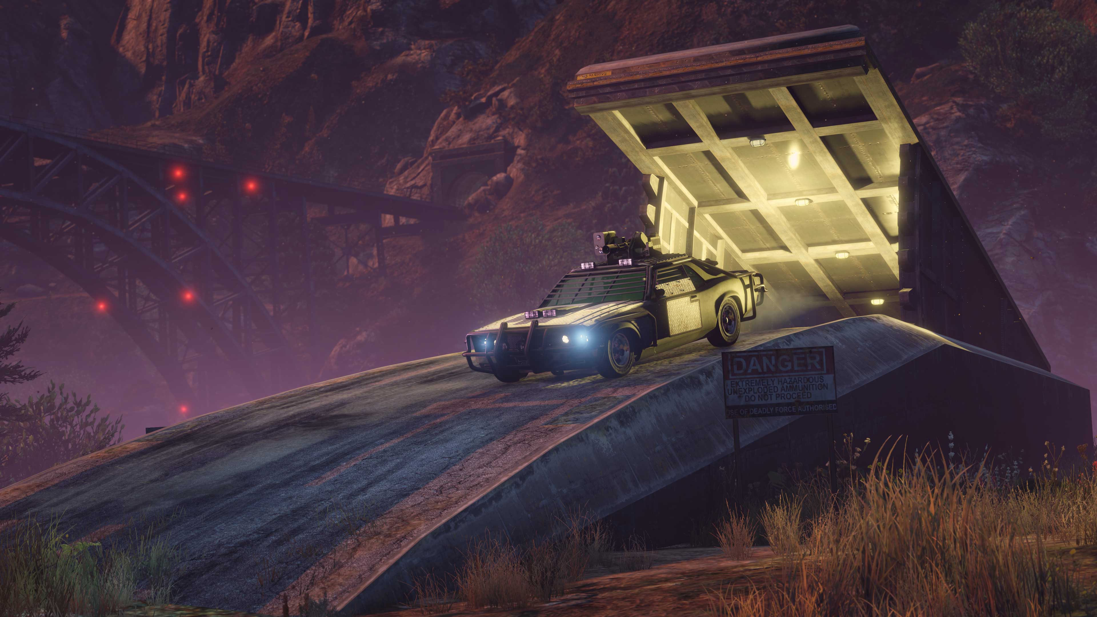 Bunker Screenshot of a Bunker property in GTA Online.