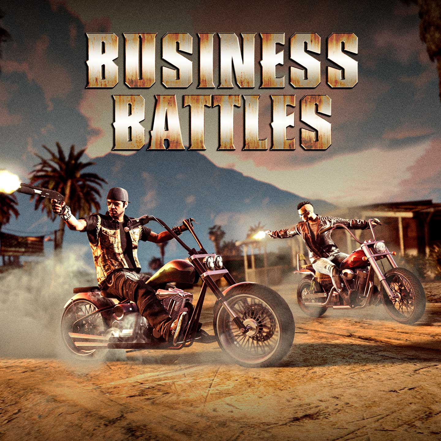 Poster for Business Battles in GTA Online.