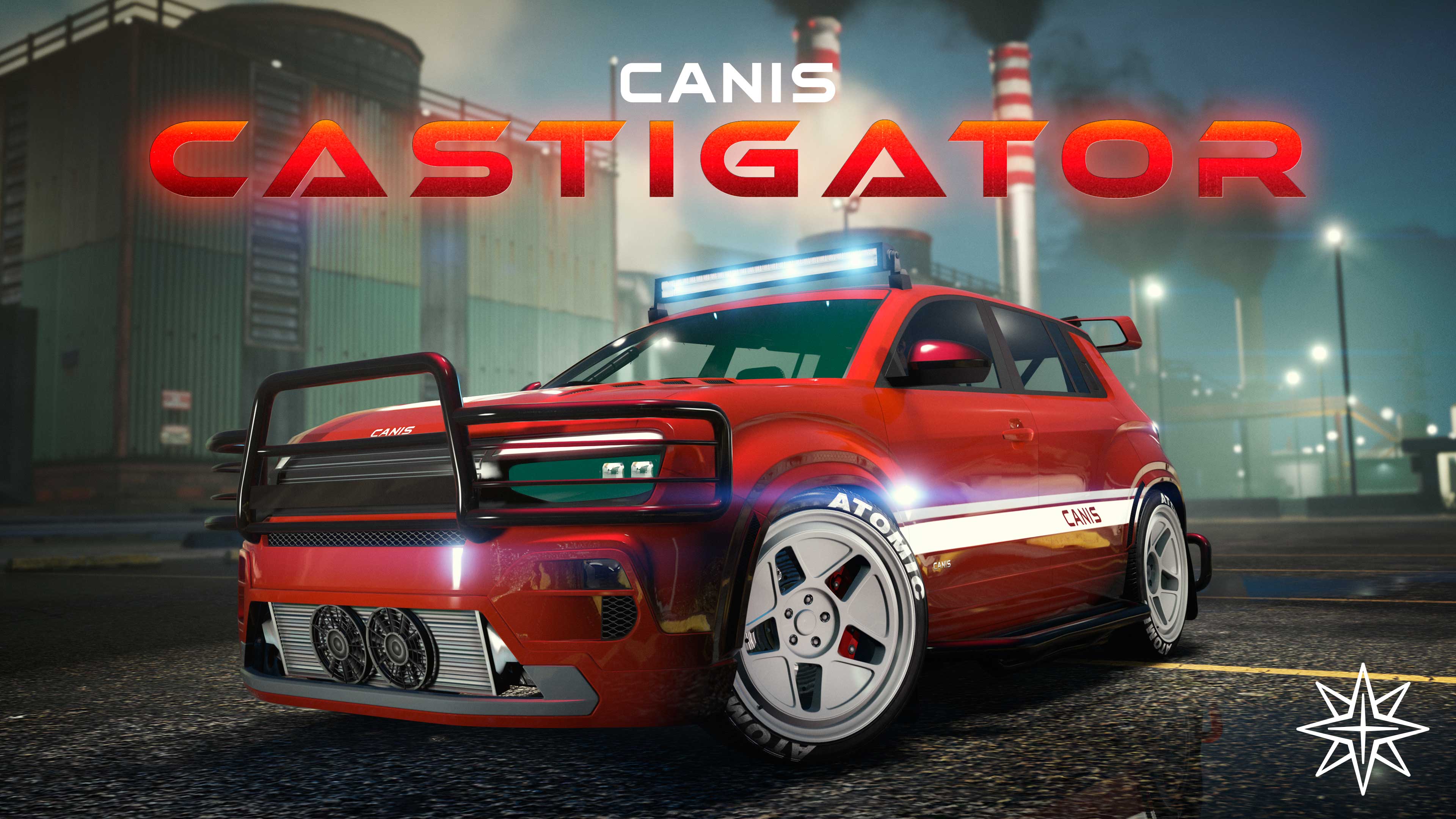 Promotional screenshot for Canis Castigator vehicle in GTA Online.