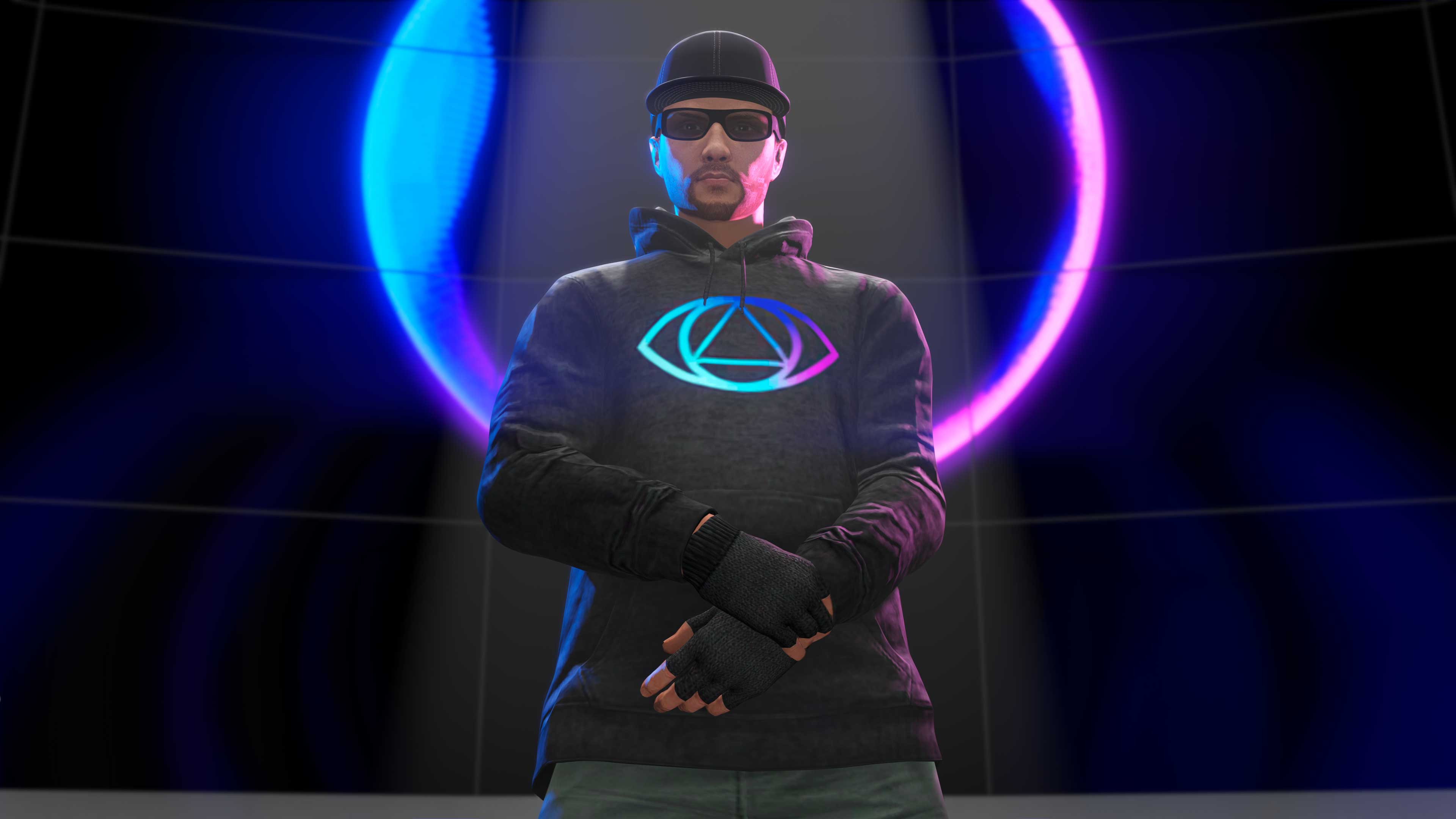 Cliffford Hoodie Screenshot of a GTA Online character wearing the Cliffford Hoodie.