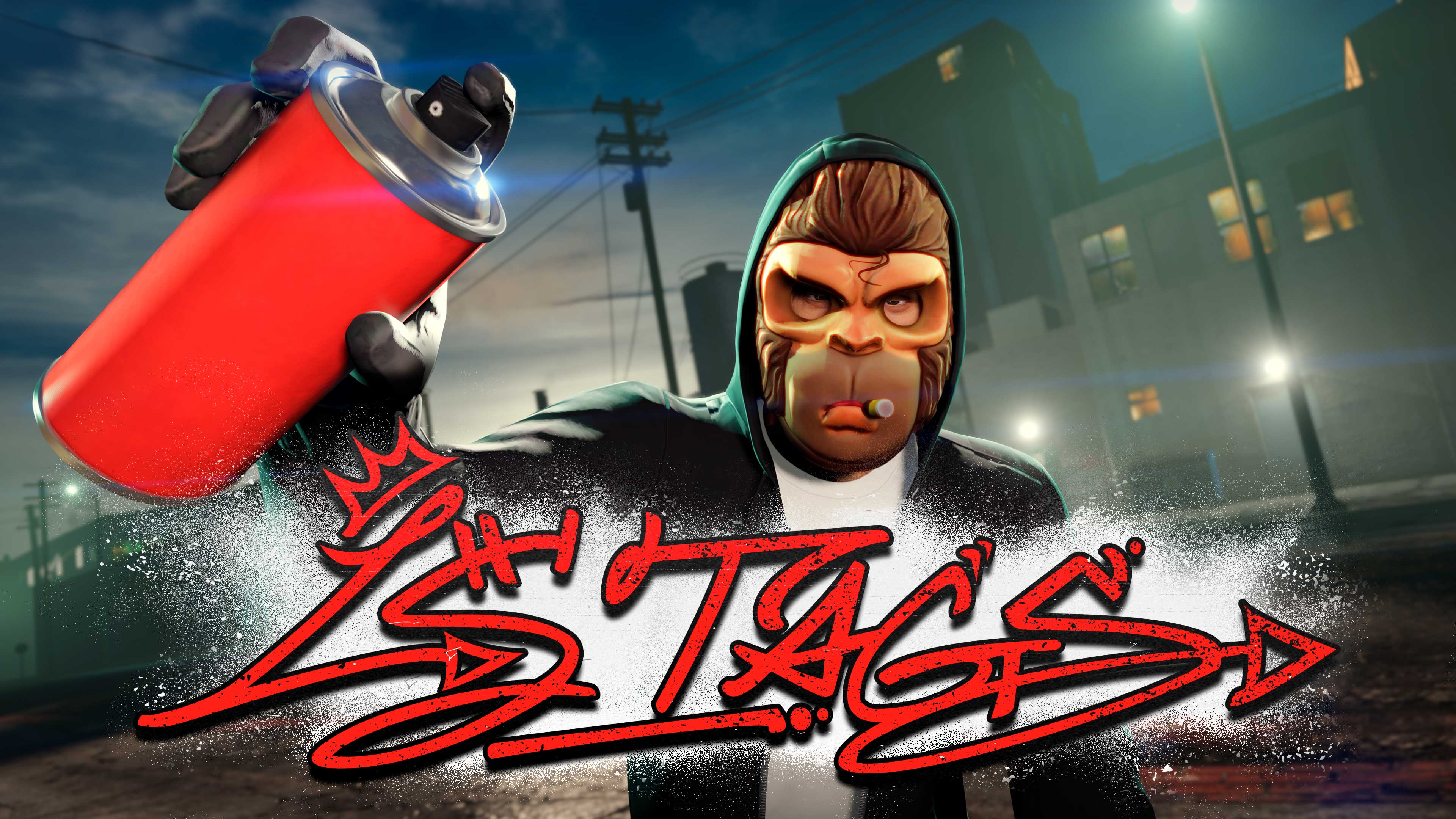 LS Tags Collectible Promotional poster for LS Tags Collectibles in GTA Online.