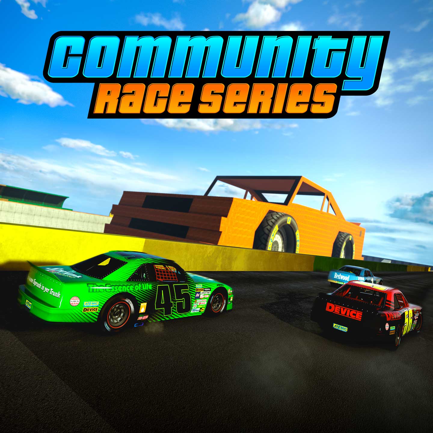 Promotional screenshot of Community Race Series in GTA Online.