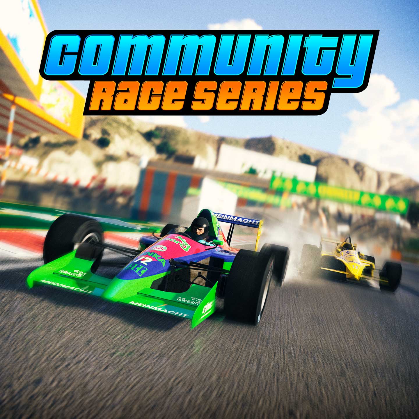 Promotional screenshot of Community Race Series in GTA Online.