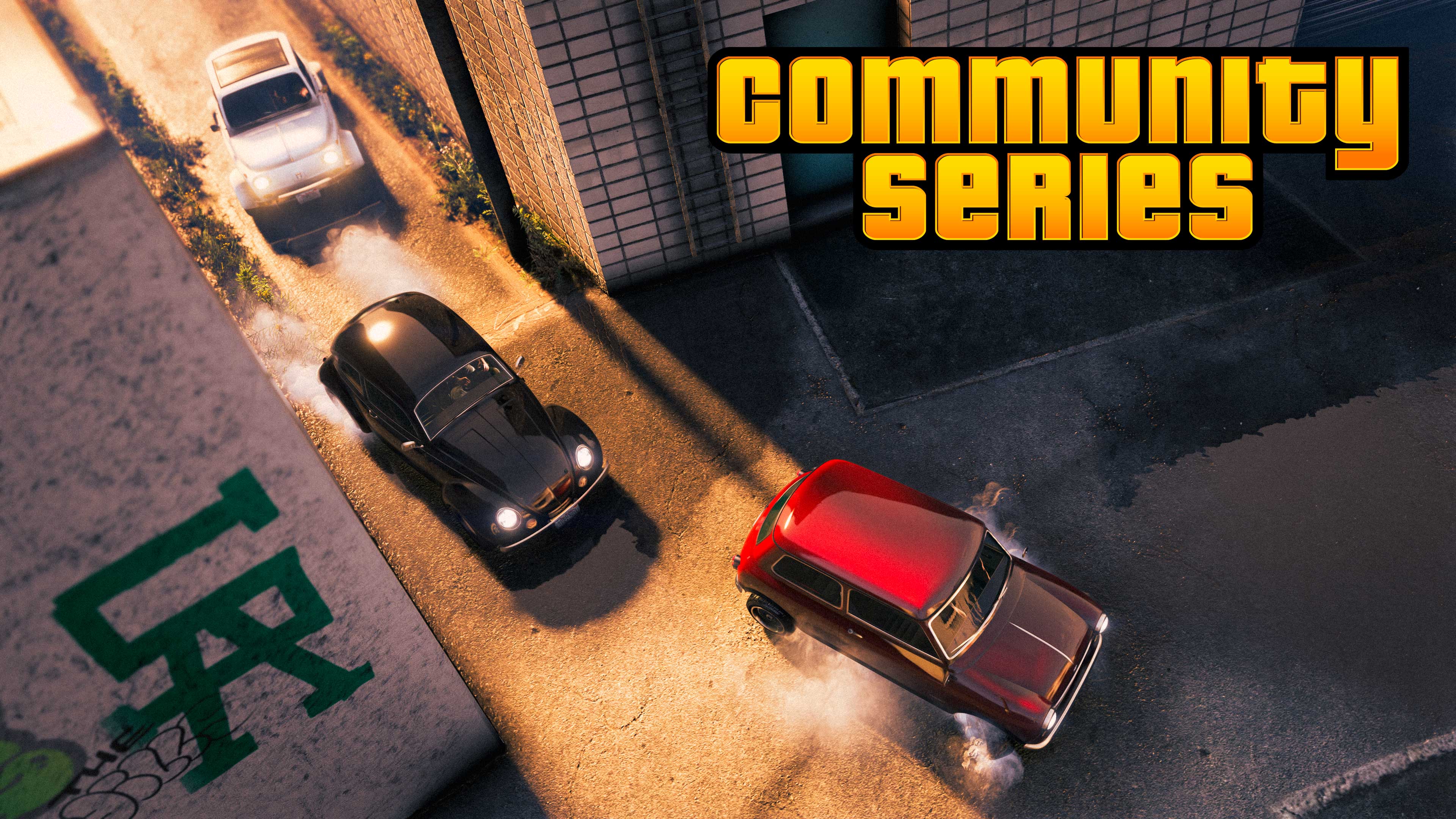 Community Series Promotional screenshot of Community Series in GTA Online.
