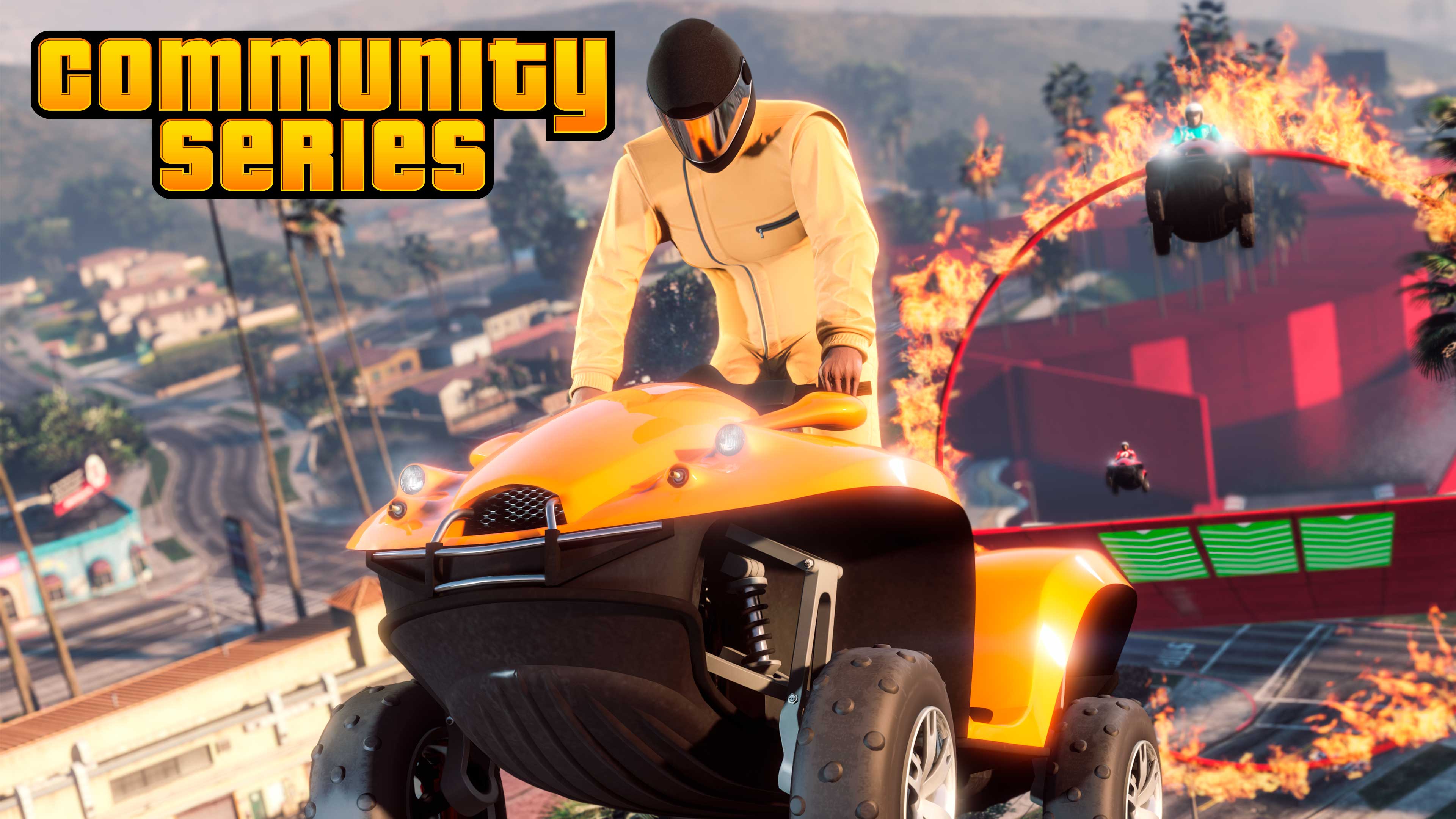 Community Series Promotional screenshot of Community Series in GTA Online.