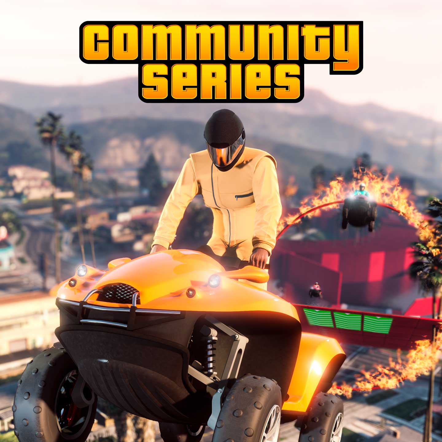 Community Series Promotional screenshot of Community Series in GTA Online.