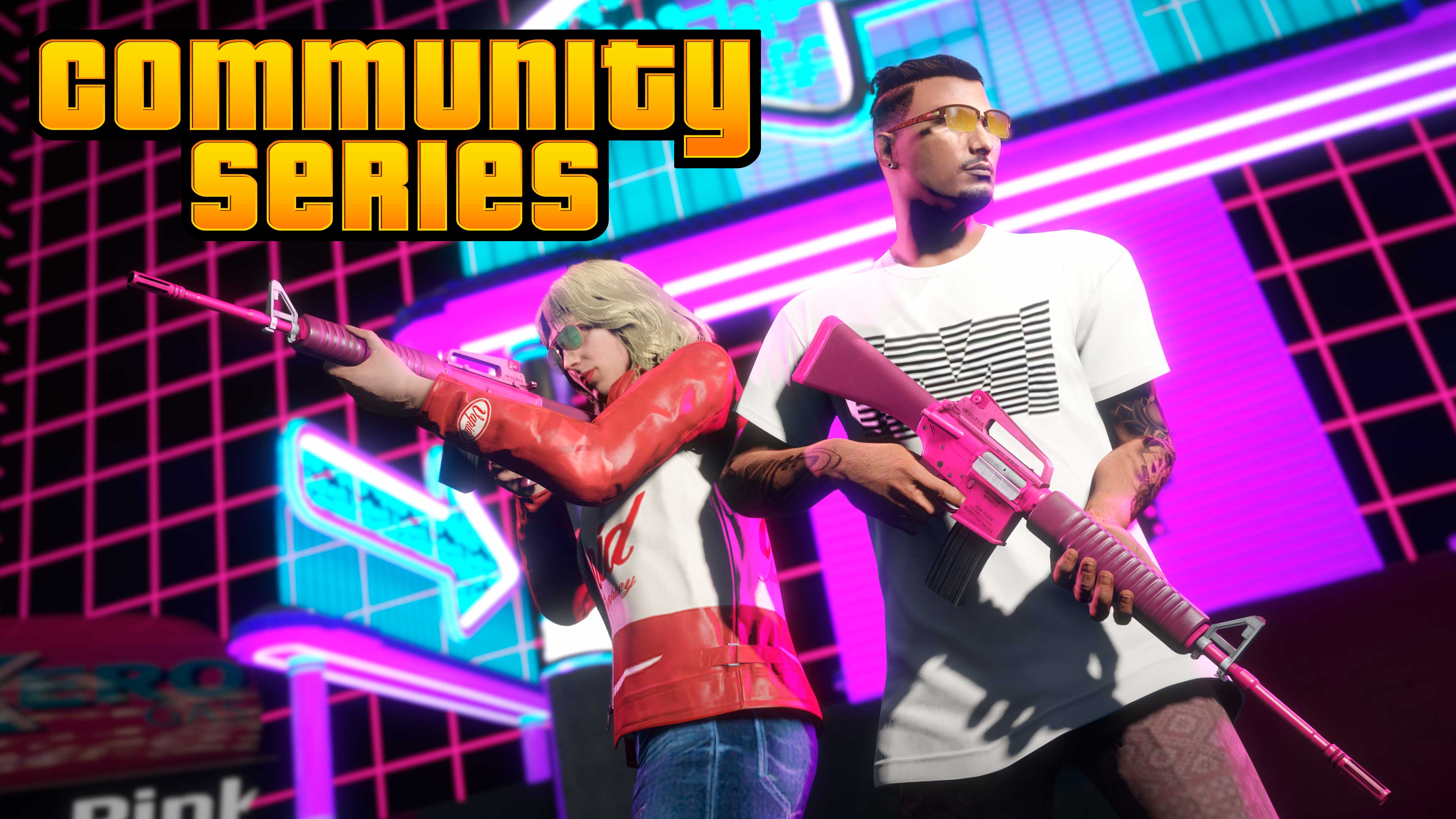 Community Series Promotional screenshot of Community Series in GTA Online.