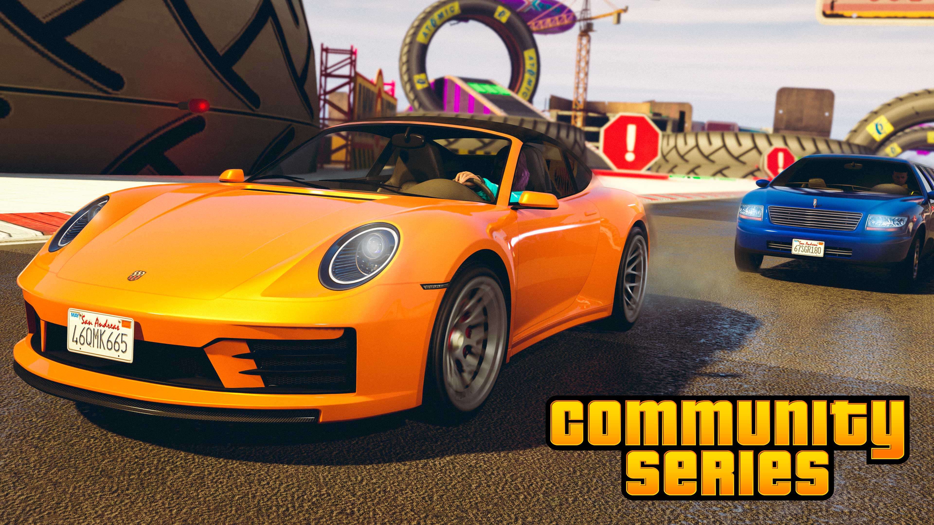 Community Series Promotional screenshot of Community Series in GTA Online.