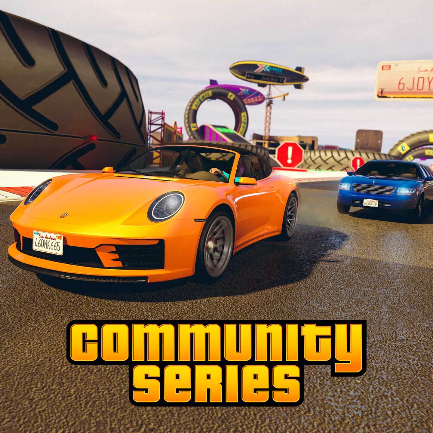 Community Series Promotional screenshot of Community Series in GTA Online.