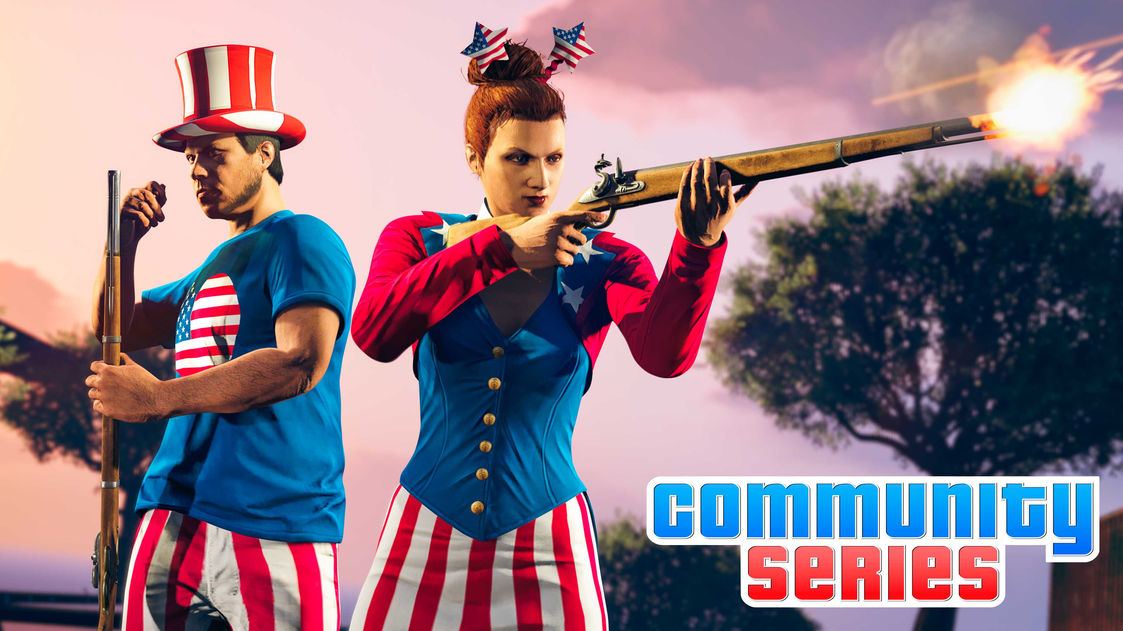 Community Series Promotional screenshot of Community Series in GTA Online.