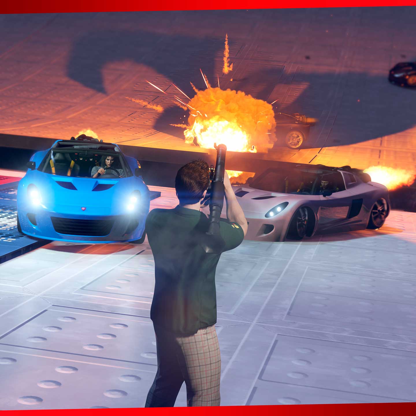 Promotional screenshot of Community Series Showcase in GTA Online.