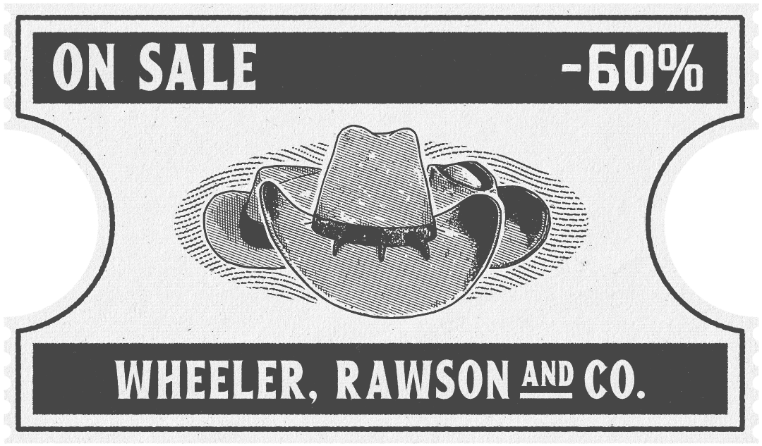 Wheeler, Rawson & Co. Coupon A Red Dead Online Wheeler, Rawson & Co. discount coupon.