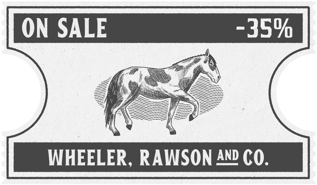 A Red Dead Online Wheeler, Rawson & Co. discount coupon.